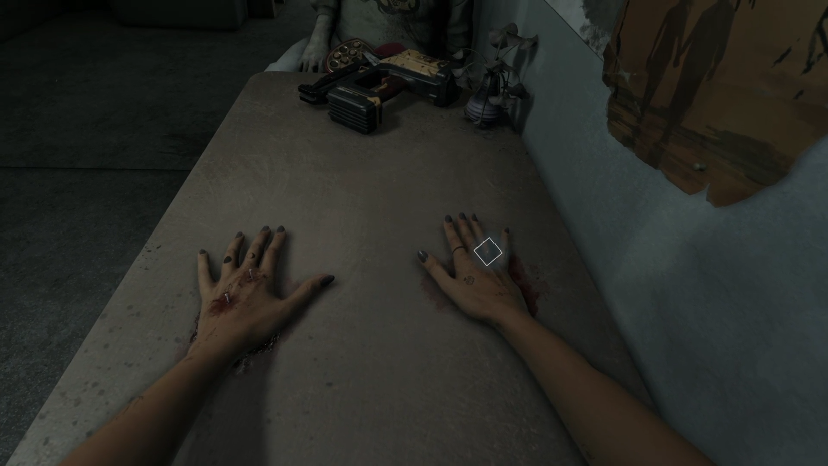 Non-hinging release arms