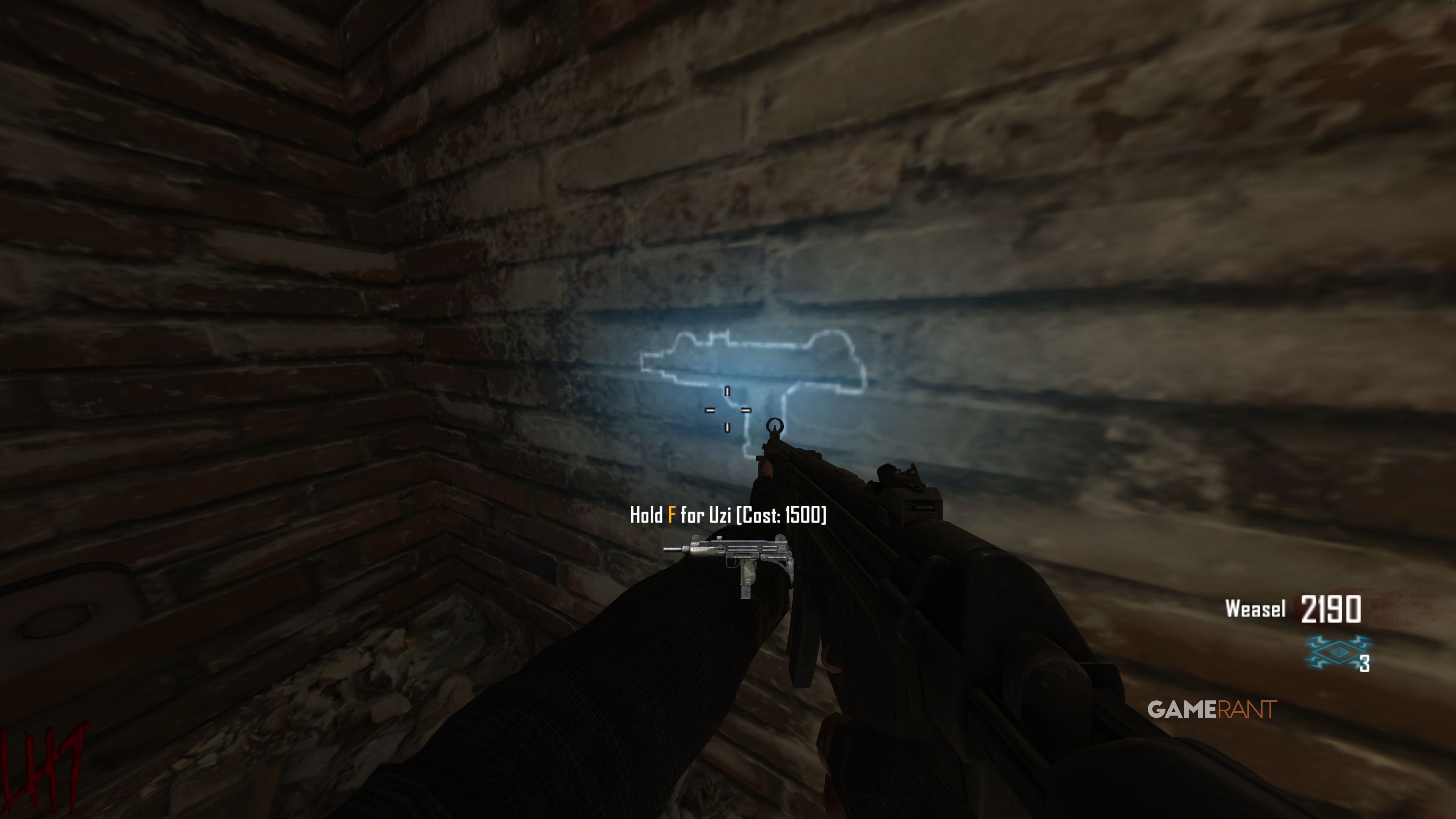 Uzi Wall Marketplace - Mob of the Dead - Black Ops 2 Zombies - 2