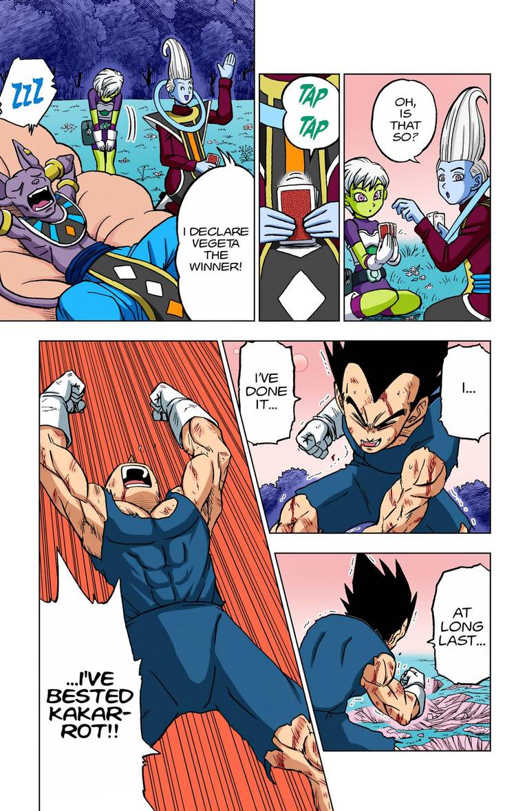 Vegeta Beats Goku