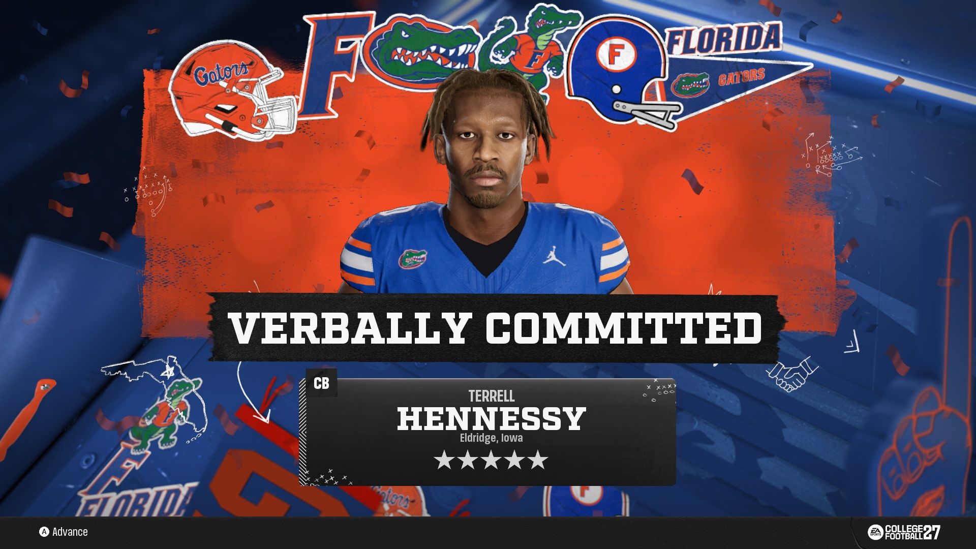 Verbal Commitment - College Football 27