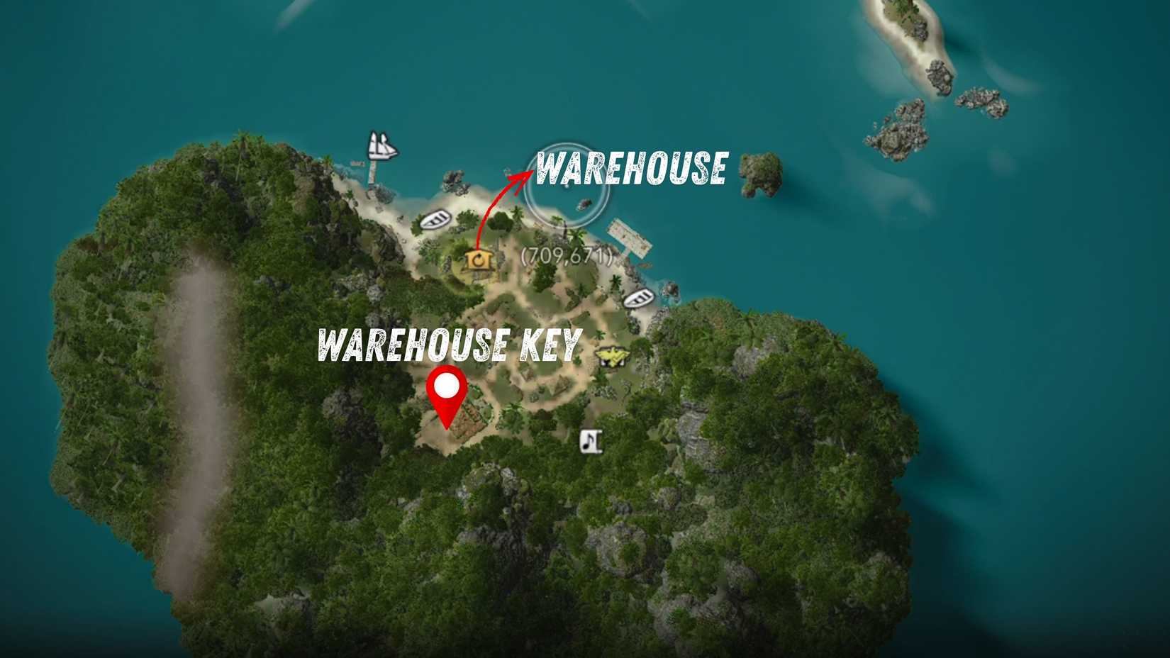 Warehouse Key Location Sugarcane and Yields AC Black Flag Resynced