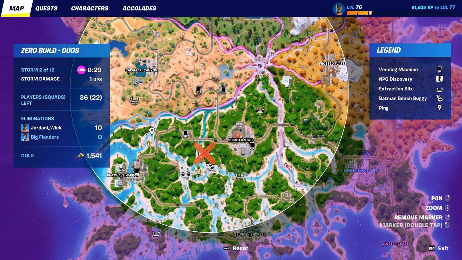 Where to Find Harley Quinn in Fortnite