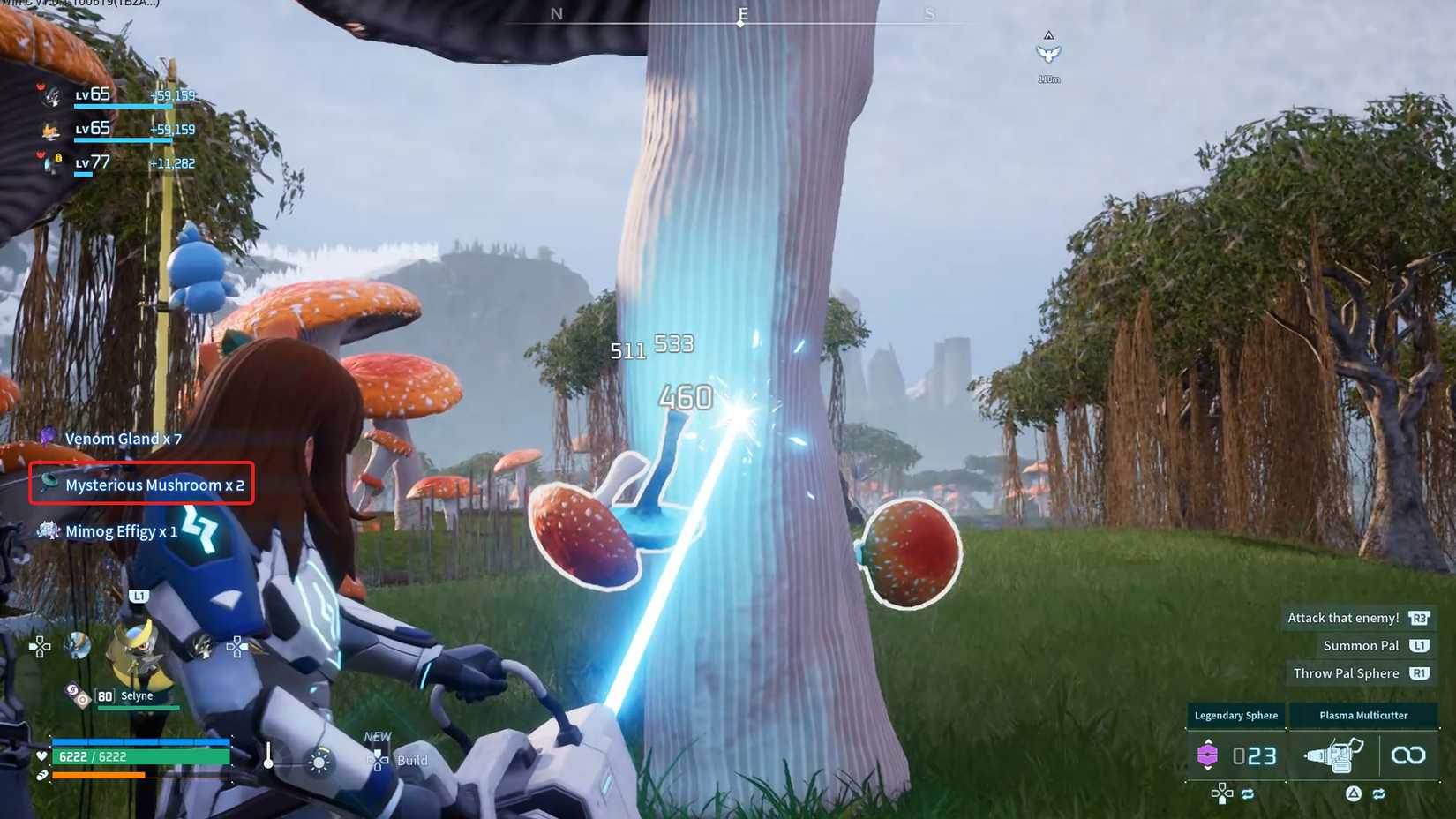 where to find mysterious mushroom 5 in palworld