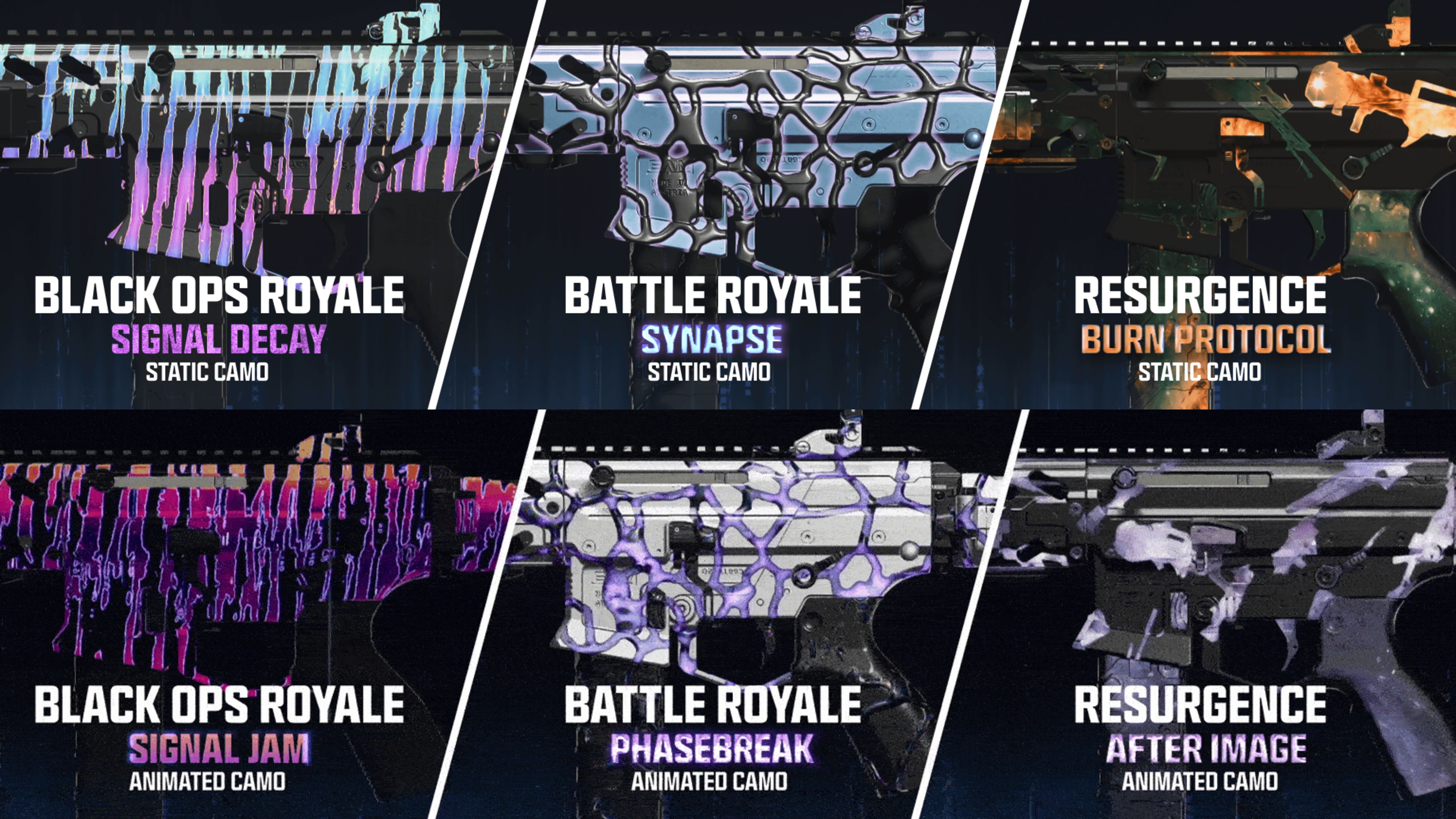 Winsteak Camos - COD Warzone Season 5