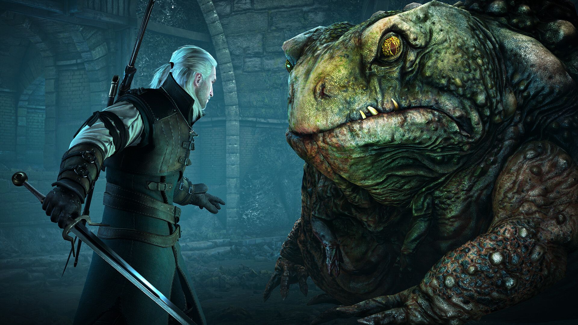 Witcher 3 Hearts of Stone Frog Boss