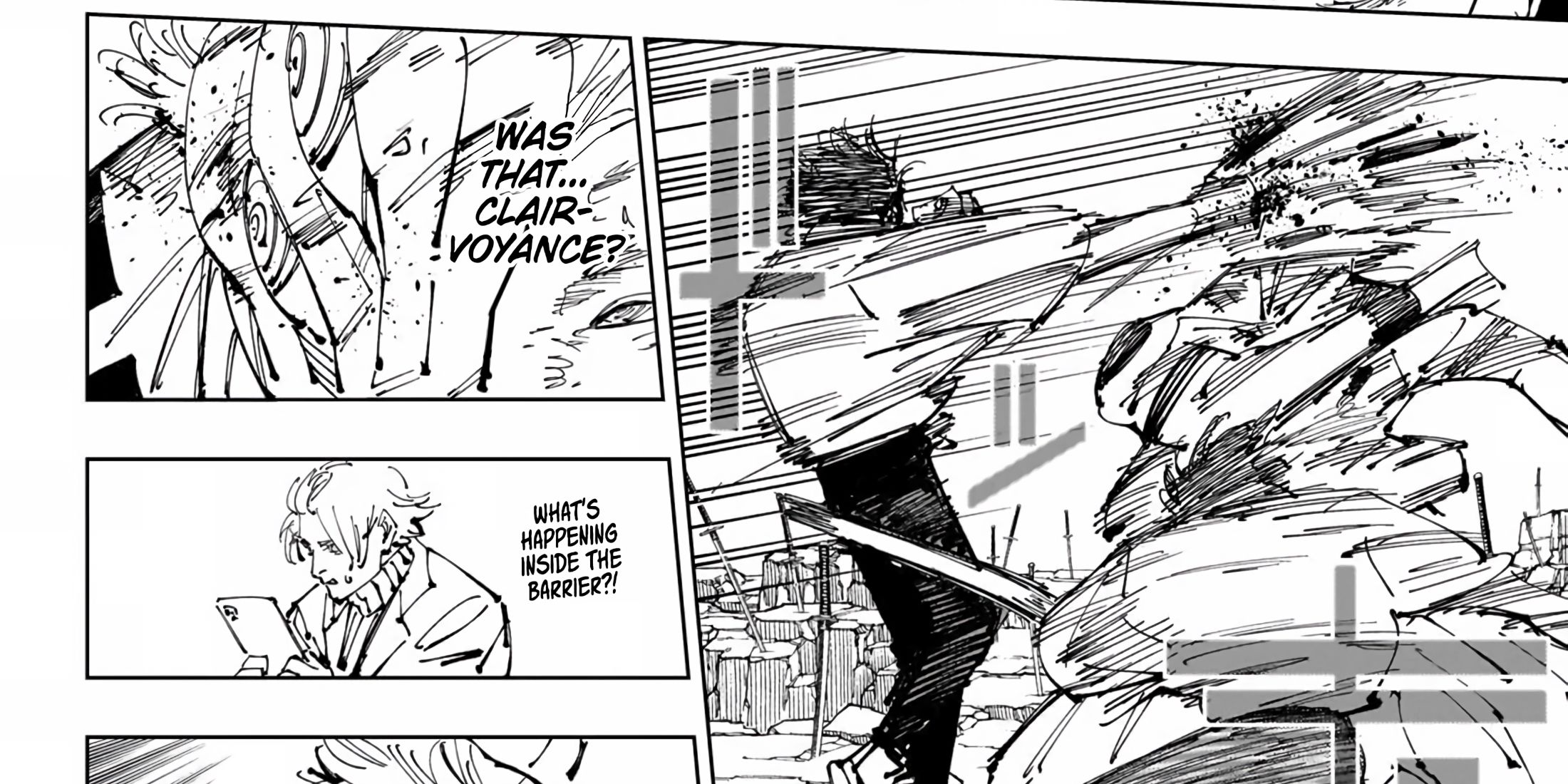 Yuta survives Sukuna's attack thanks to G Warstaff's ability.