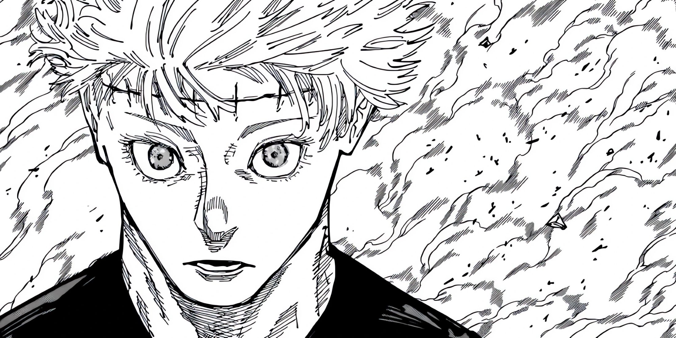 Yuta prepares to fight Sukuna in Gozo's body.