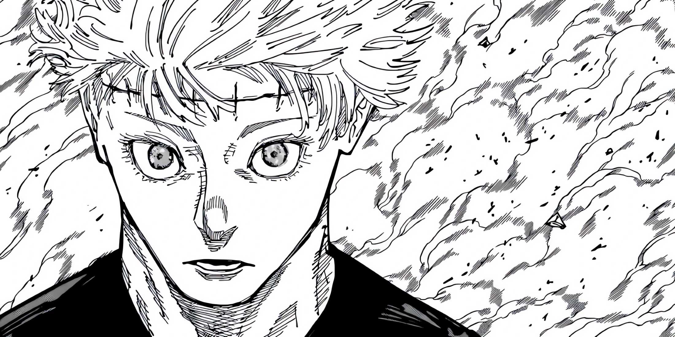 Yuta prepares to fight Sukuna in Gozo's body.