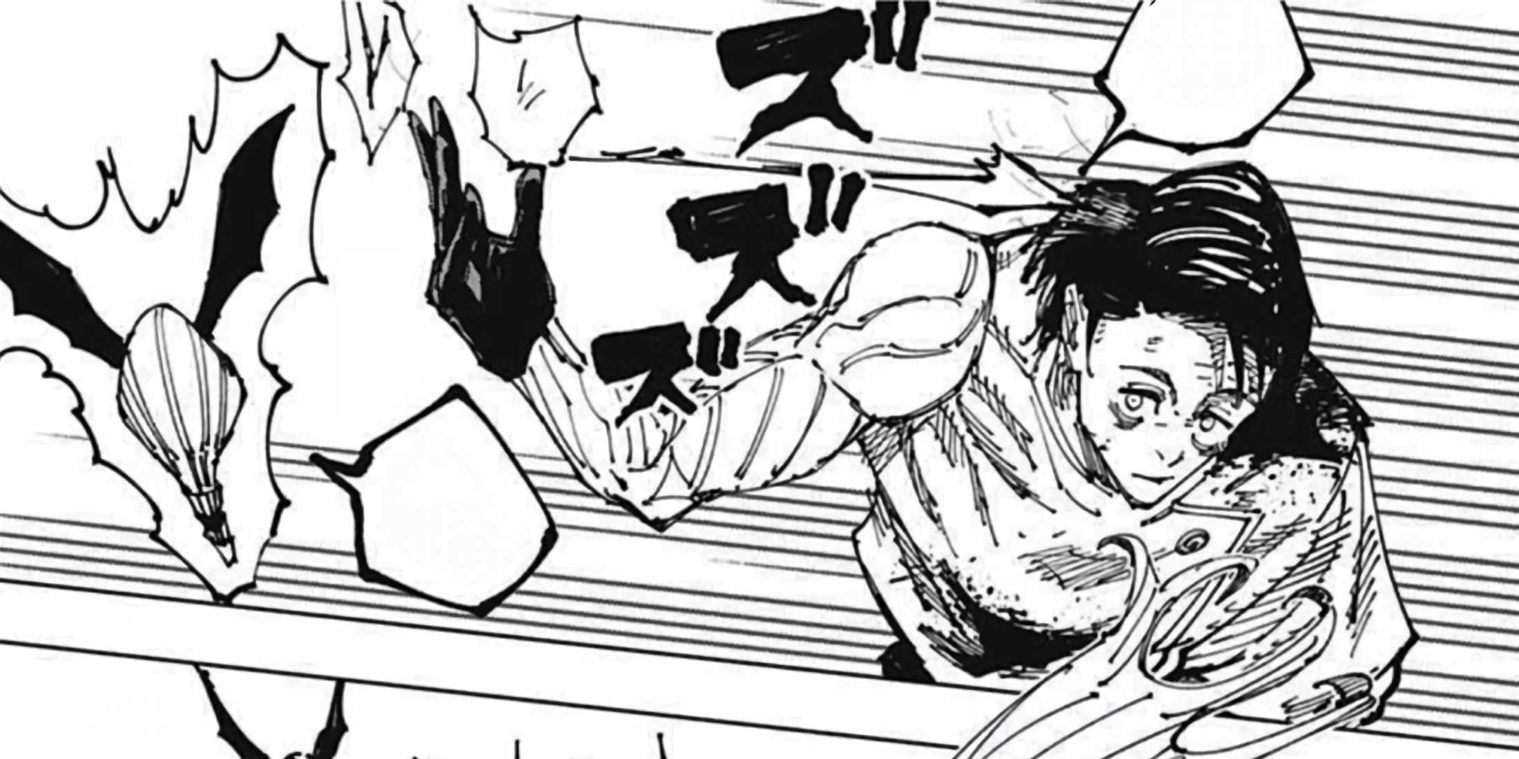 Yuta thanks Shikigami for Dhruv's technique.