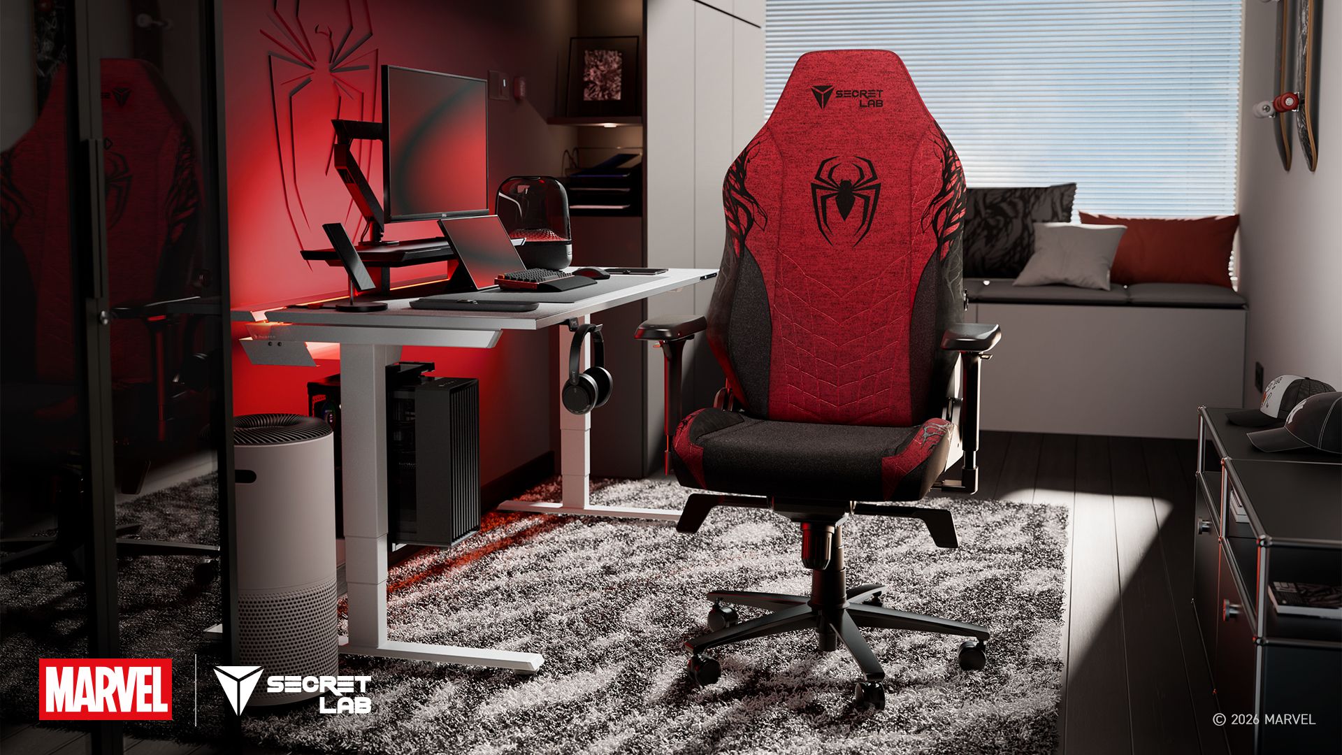 [16_9] Secretlab x Spider-Man (Day)