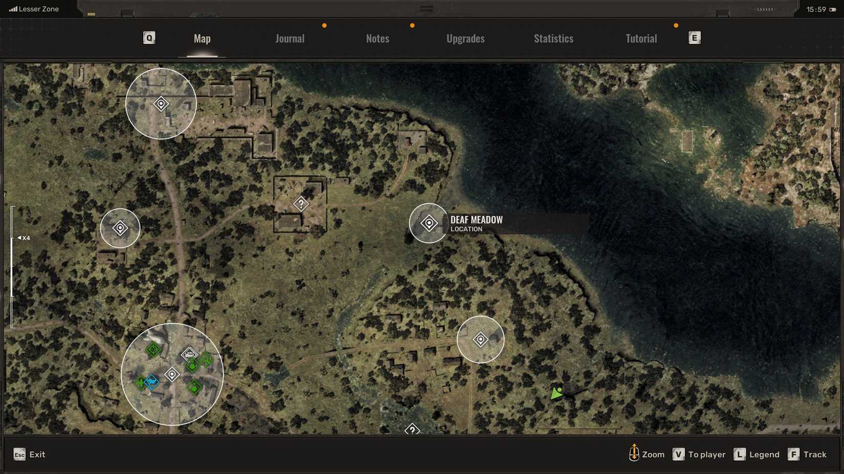 STALKER 2 Deaf Meadow map location