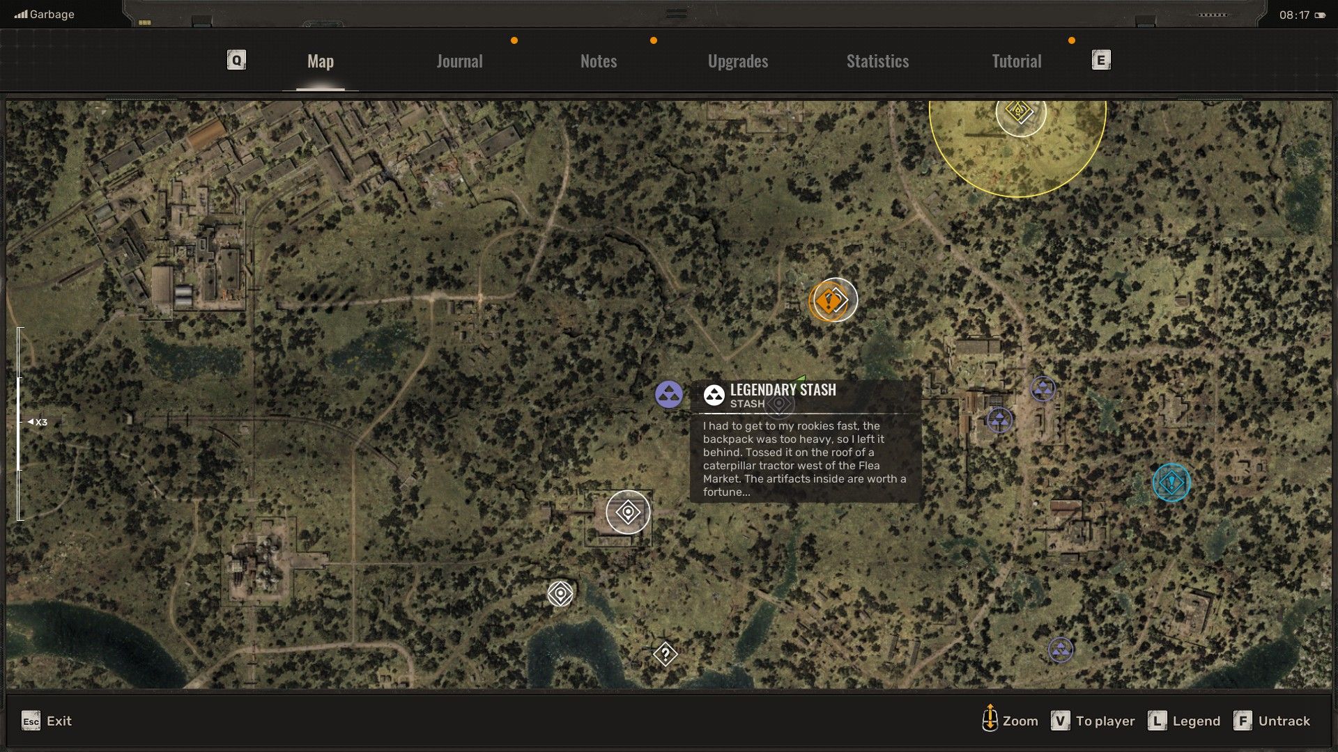 STALKER 2 Lex the Legend stash location
