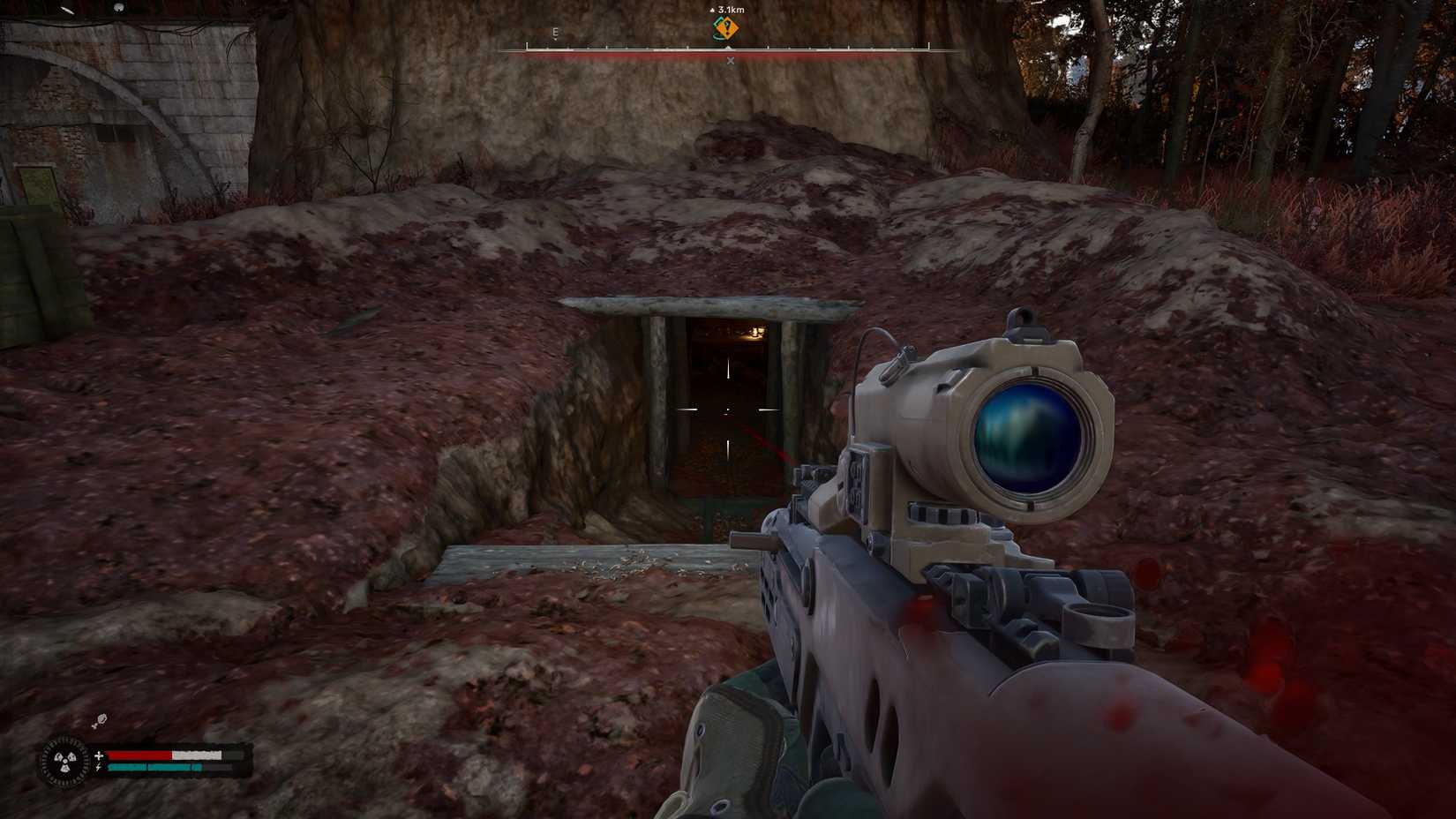 STALKER 2 Lischchyna Facility outside burrow