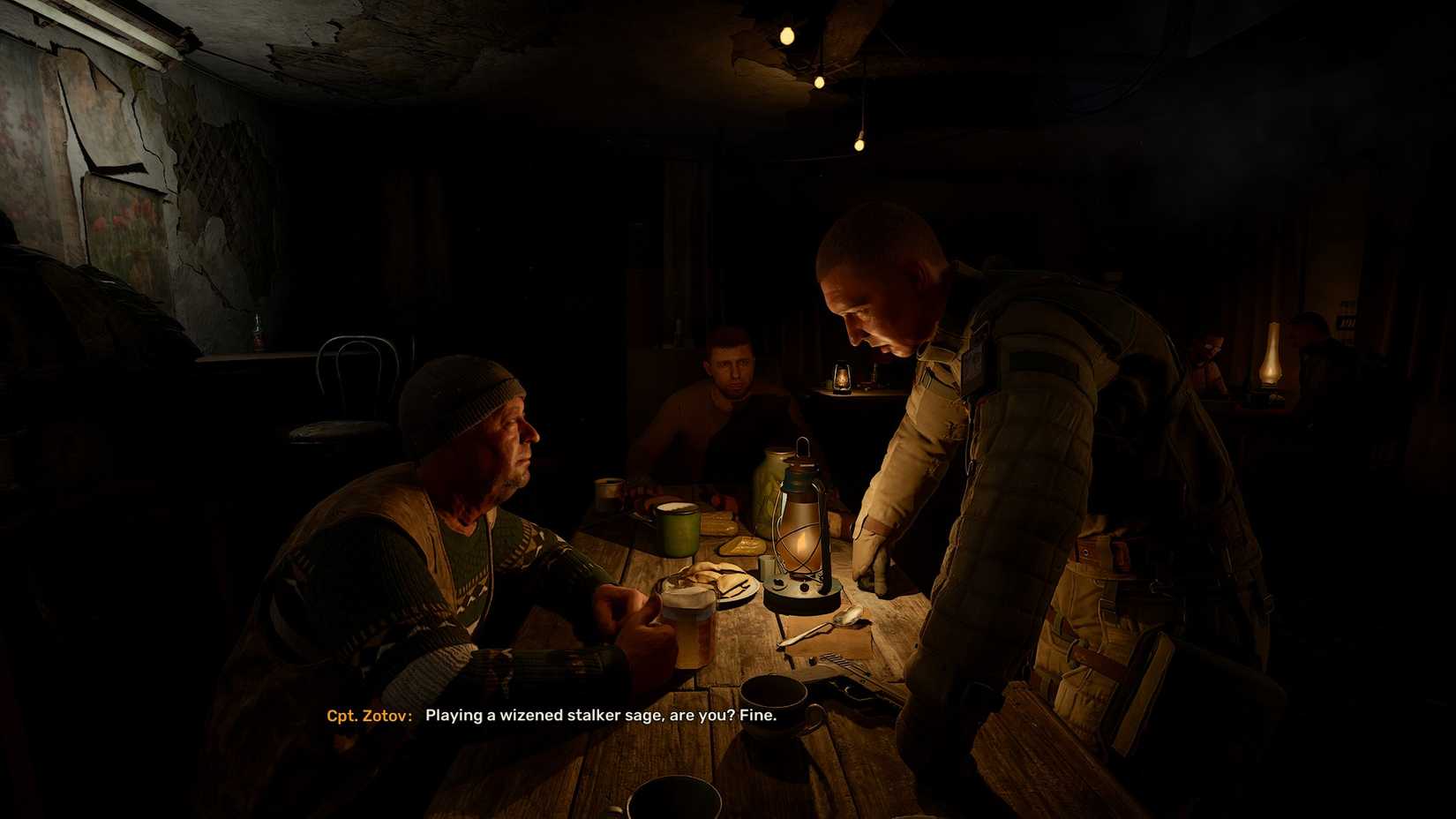 STALKER 2 Zotov opening scene