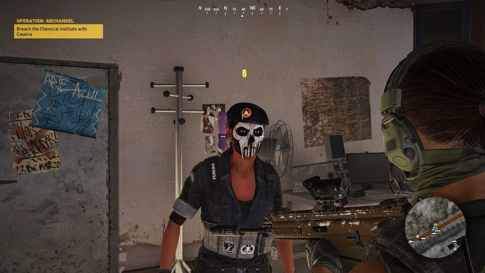 GR Wildlands Operation Archangel meeting with Caveira