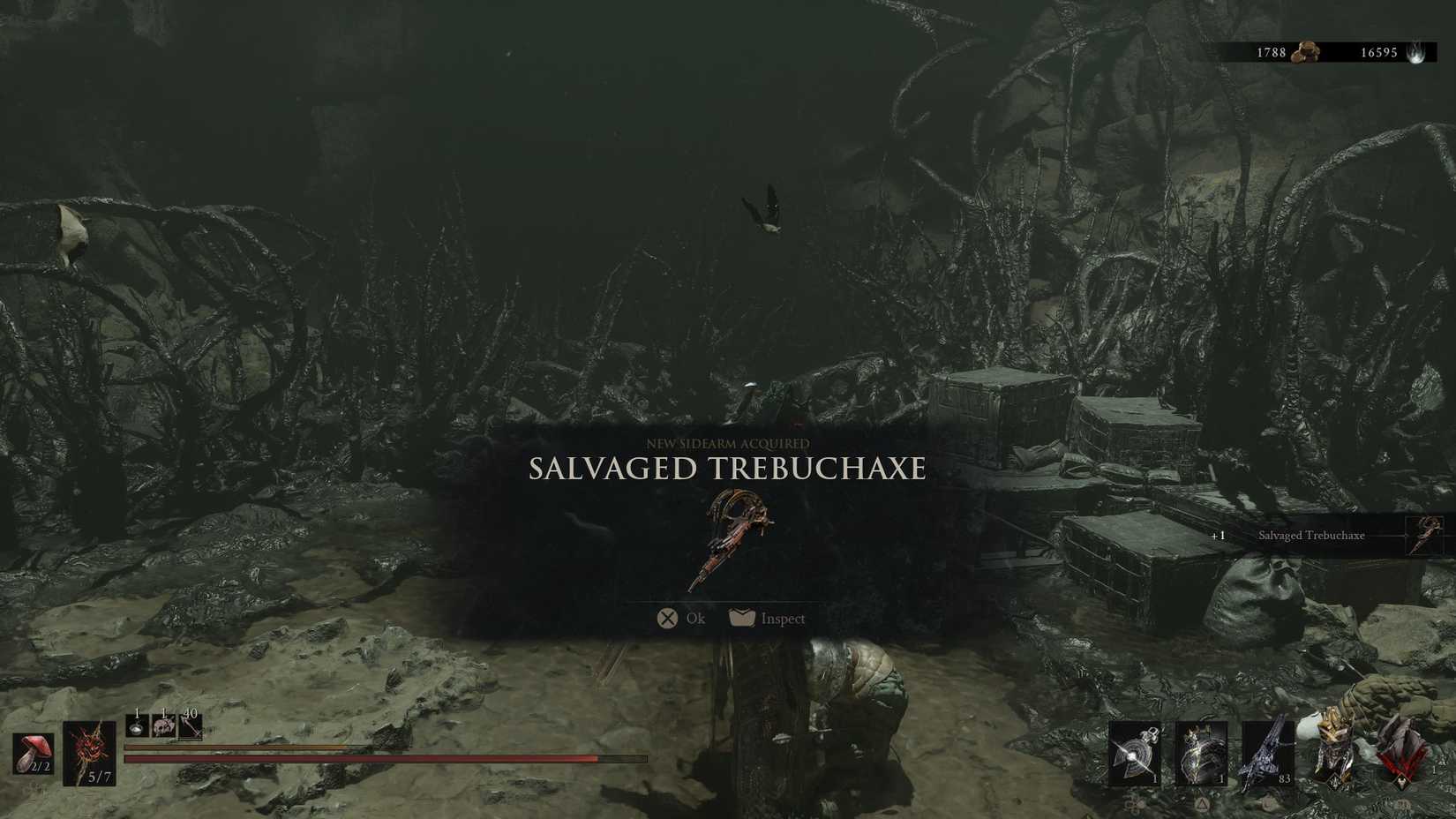 Mortal Shell 2 Salvaged Trebuchaxe بەدەست هێنرا