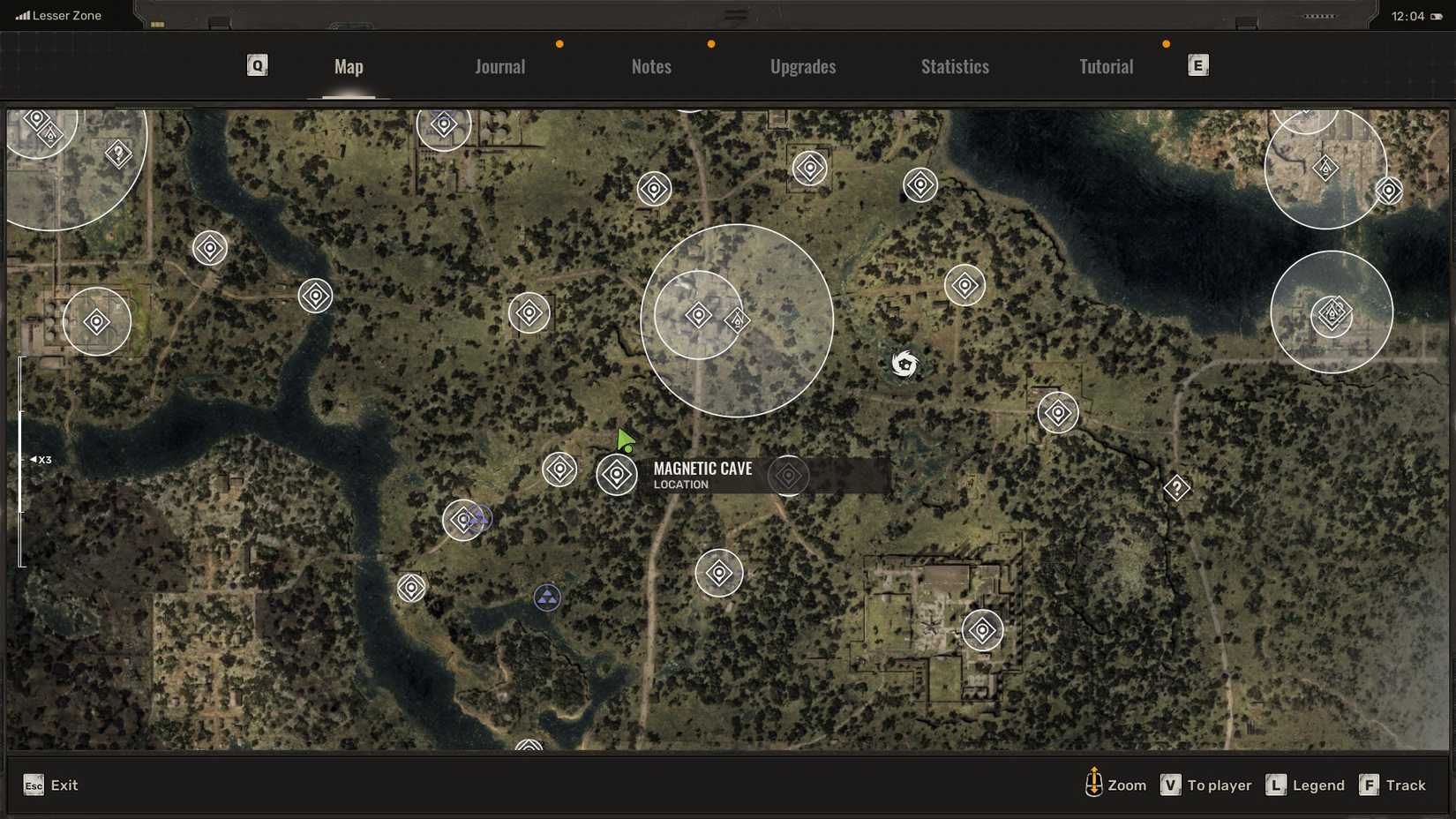 STALKER 2 Magnetic Cave POI location