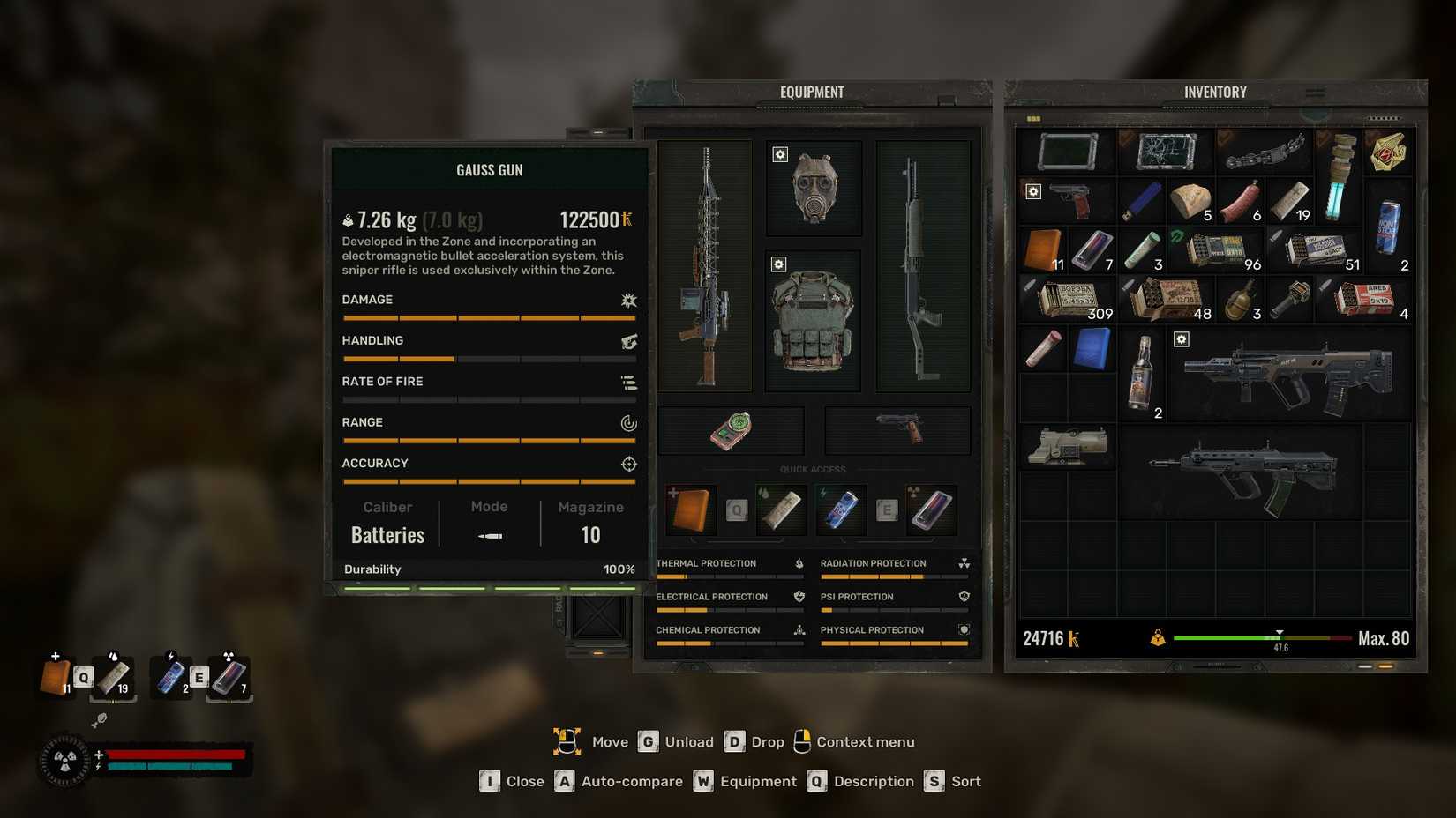 STALKER 2 Cheated Gauss Gun