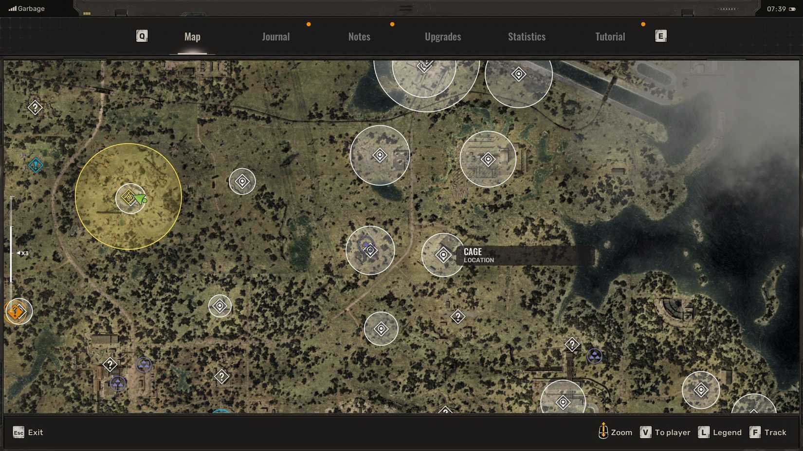 STALKER 2 The Cage map location