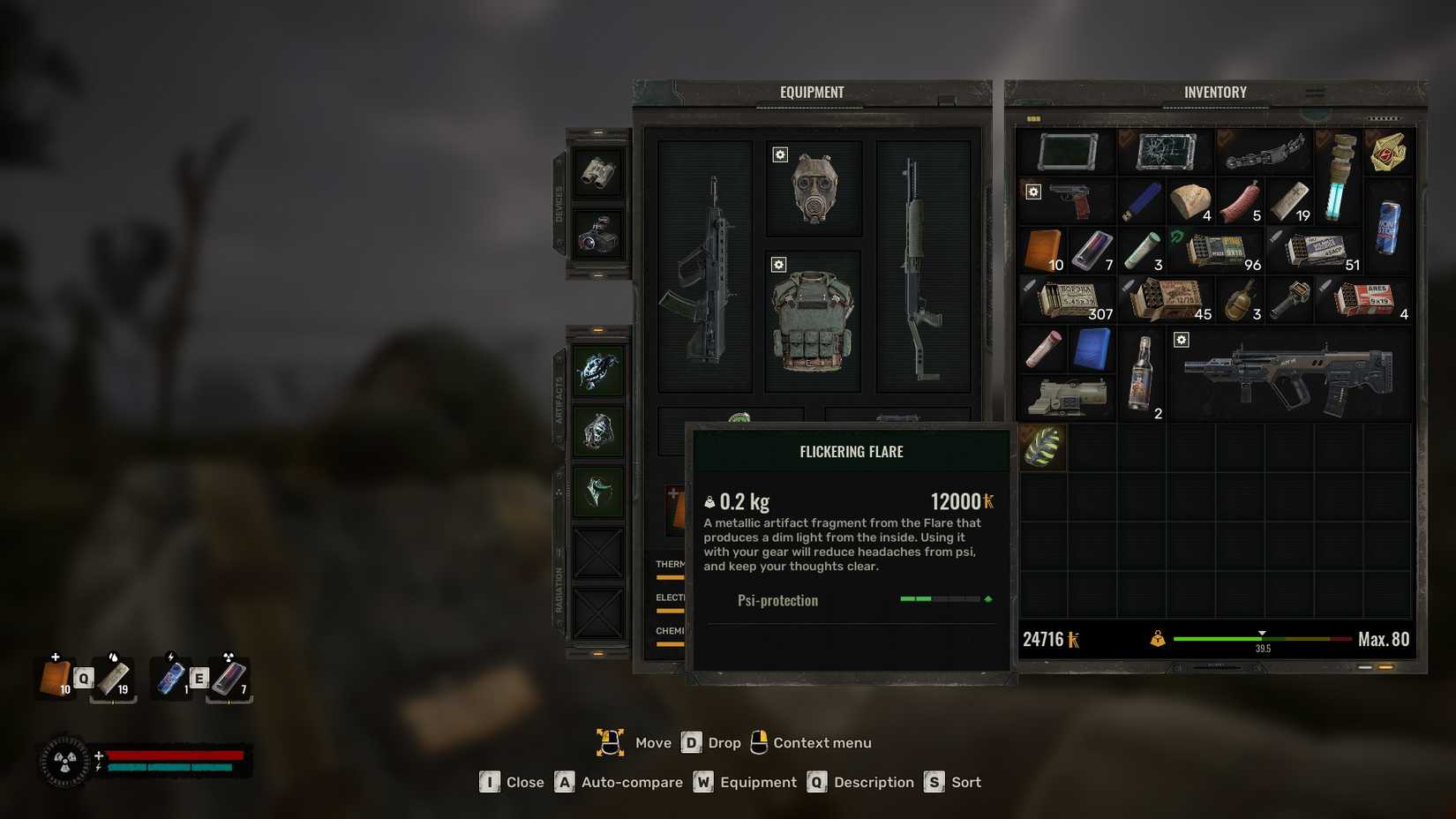 STALKER 2 Flickering Flare description