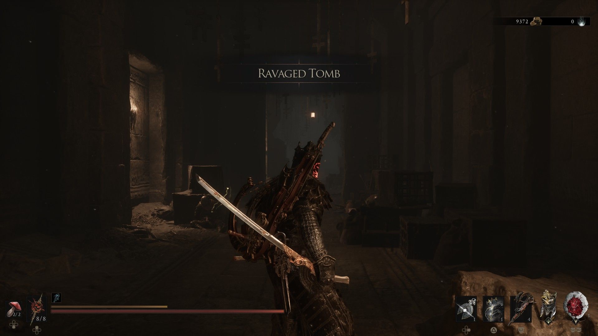 Mortal Shell 2 Ravaged Tomb entrance
