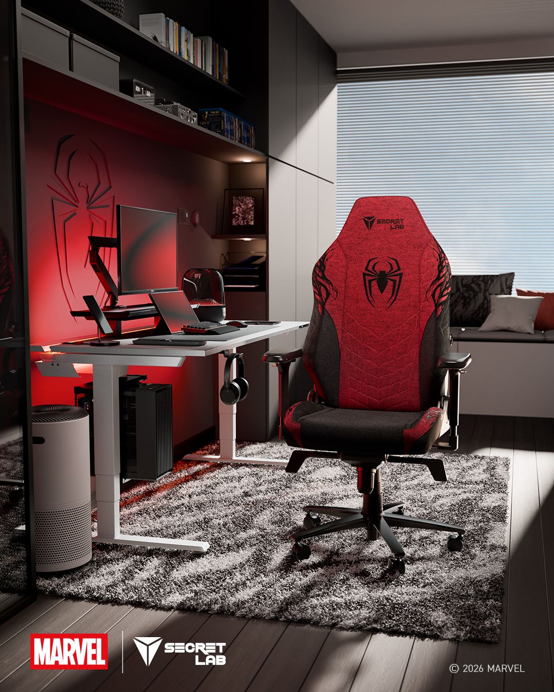 [4_5] Secretlab x Spider-Man (Day)