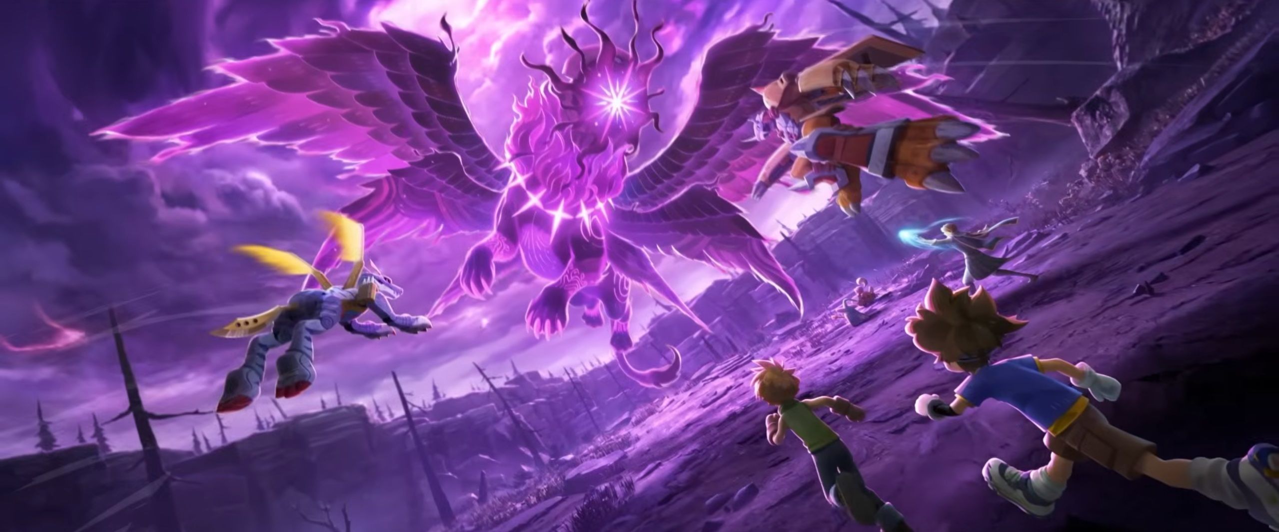 afk journey digimon key art