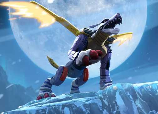 afk journey metal garurumon