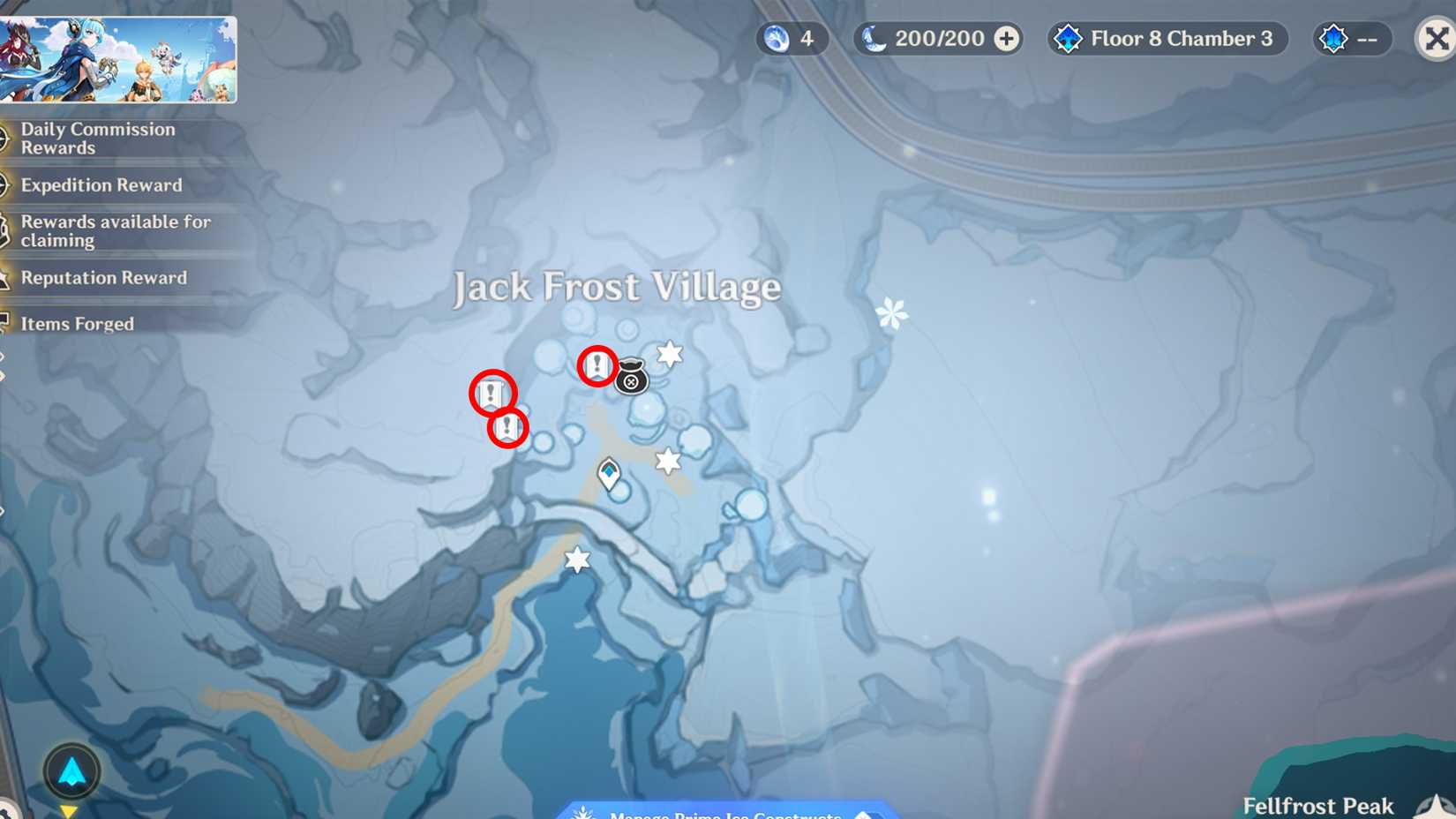 All Precious & Luxurious Chest Locations In Jack Frost Village-1