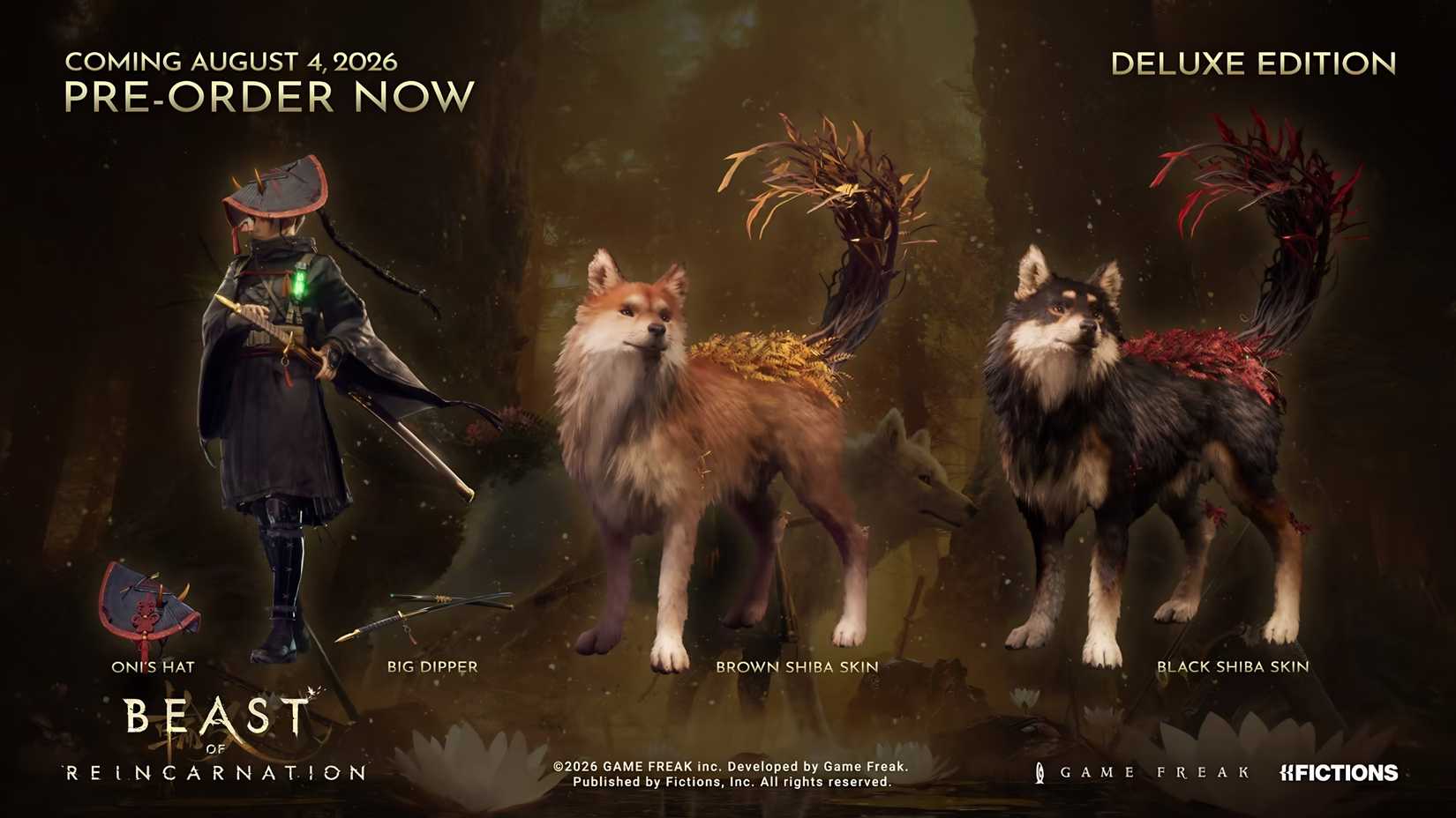 All Preorder & Deluxe Edition Items Beast of Reincarnation