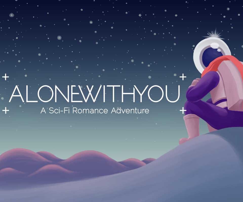 Alone With You official artwork header with game logo