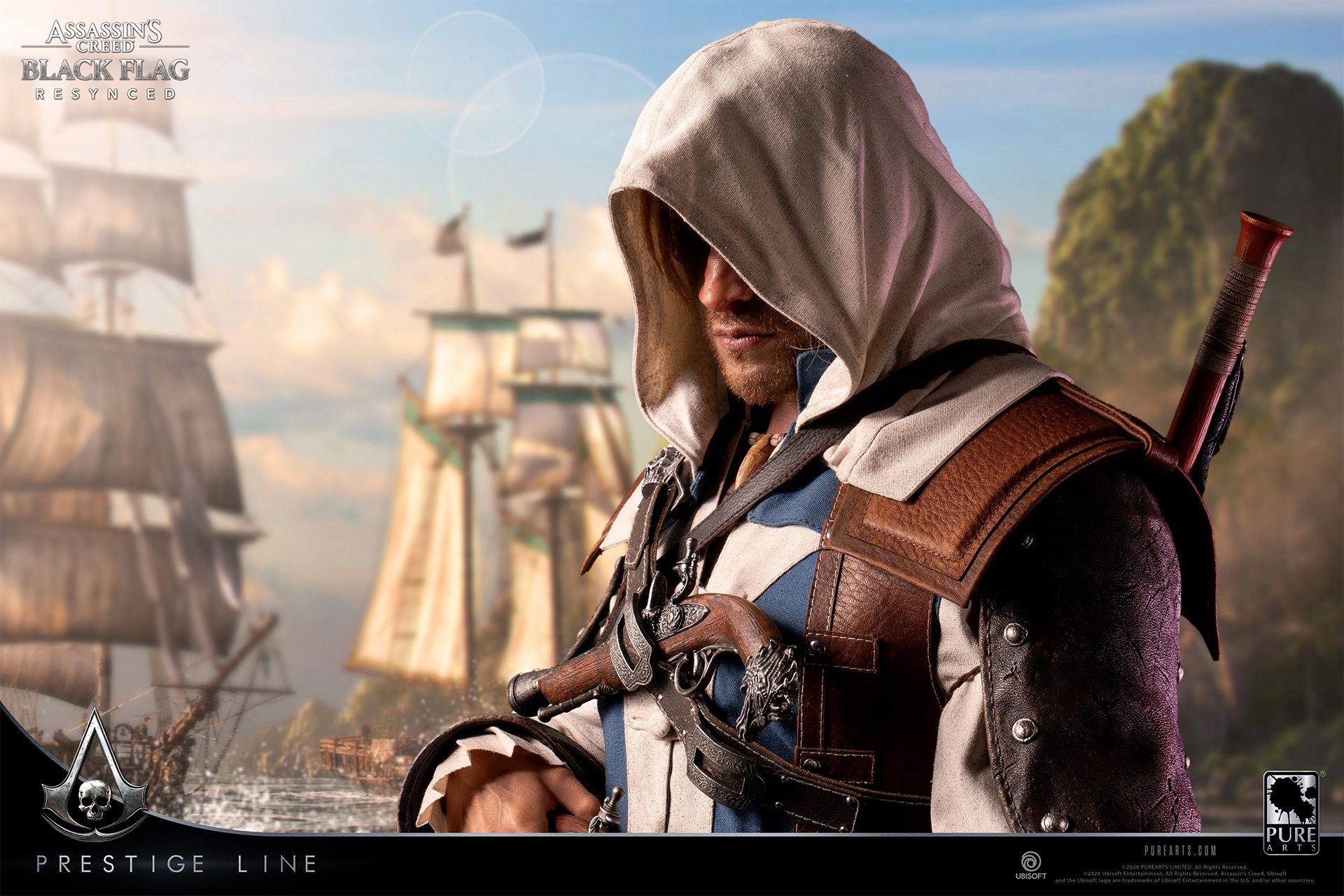 Assassin's Creed Black Flag Resynced Edward Kenway Statue 1