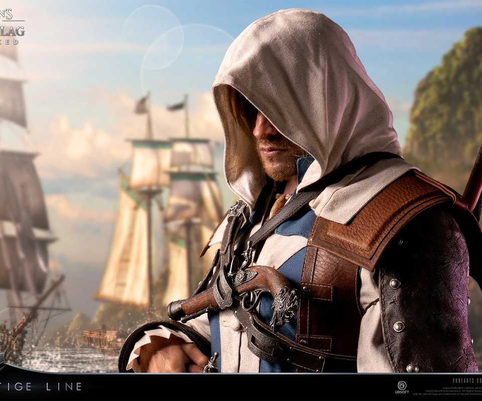 Assassin's Creed Black Flag Resynced Edward Kenway Statue 1