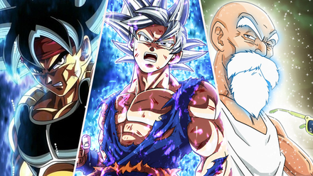 Bardock, Goku, Roshi