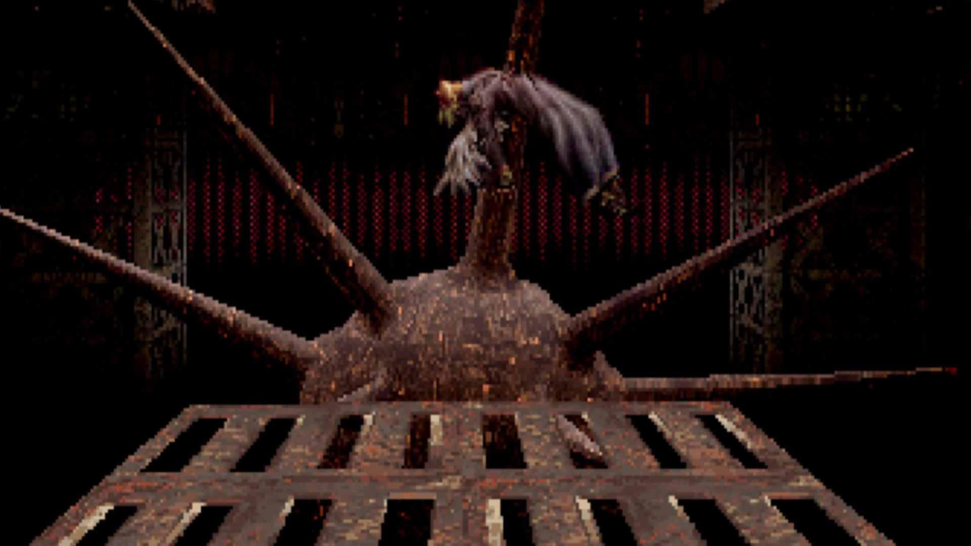 A Character impaled on a spike in Baroque