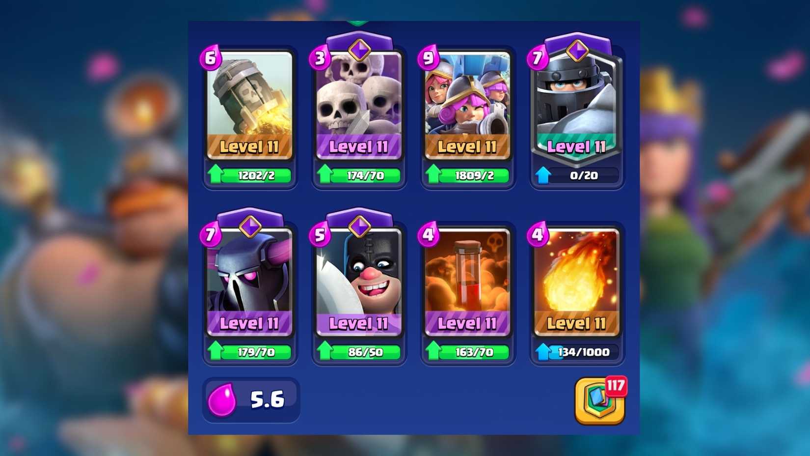 best chaos infinite elixir deck clash royale