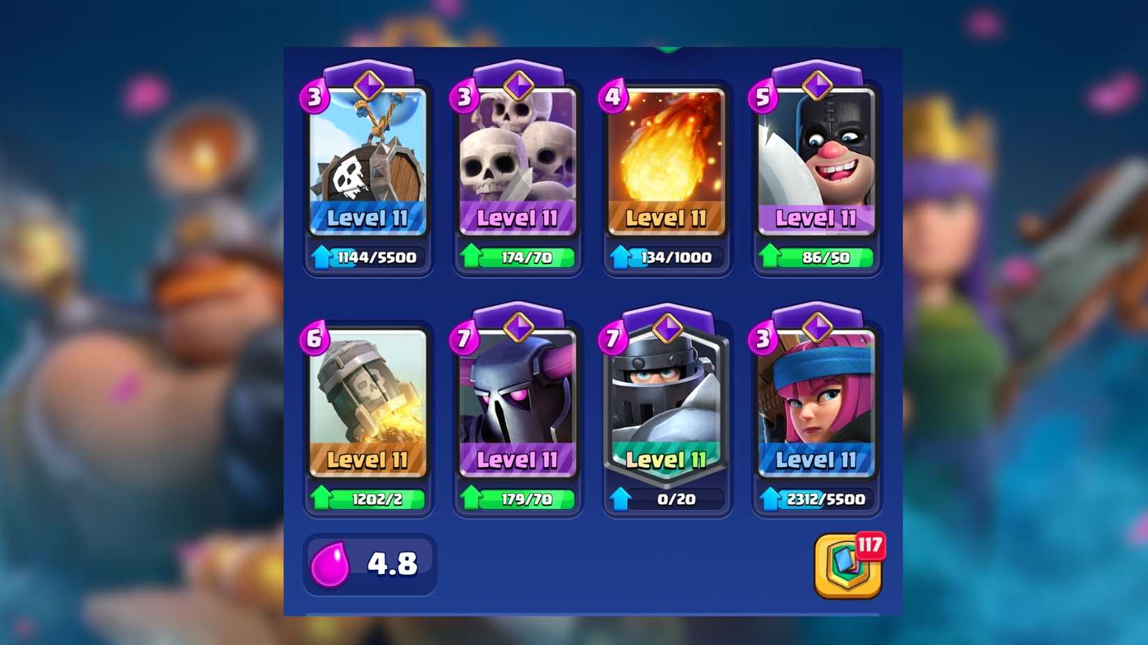 best chaos infinite elixir deck clash royale