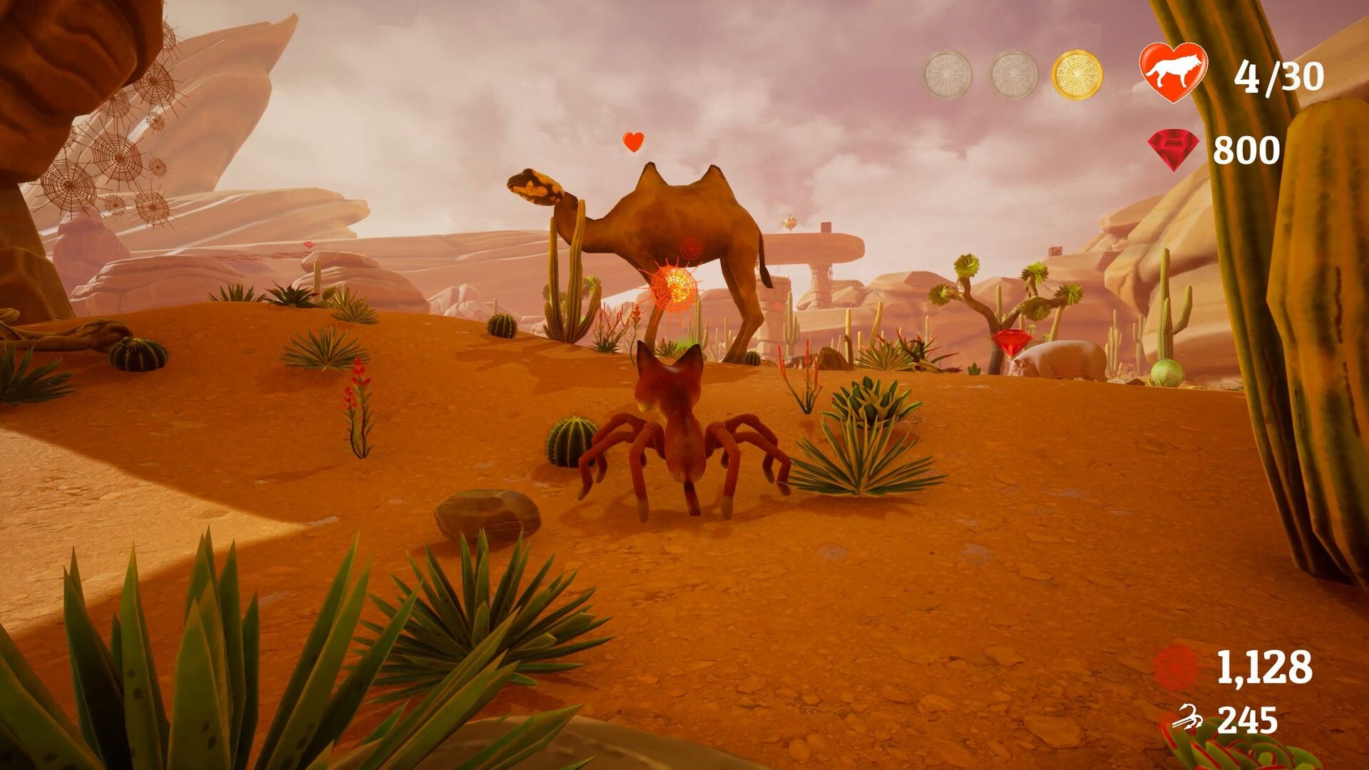 one of the hybrid animals in spider fox.