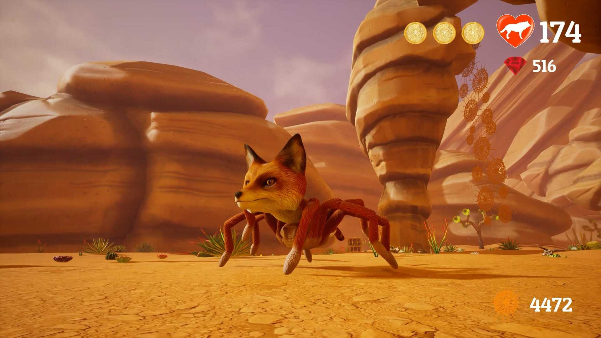the spider fox protagonist.