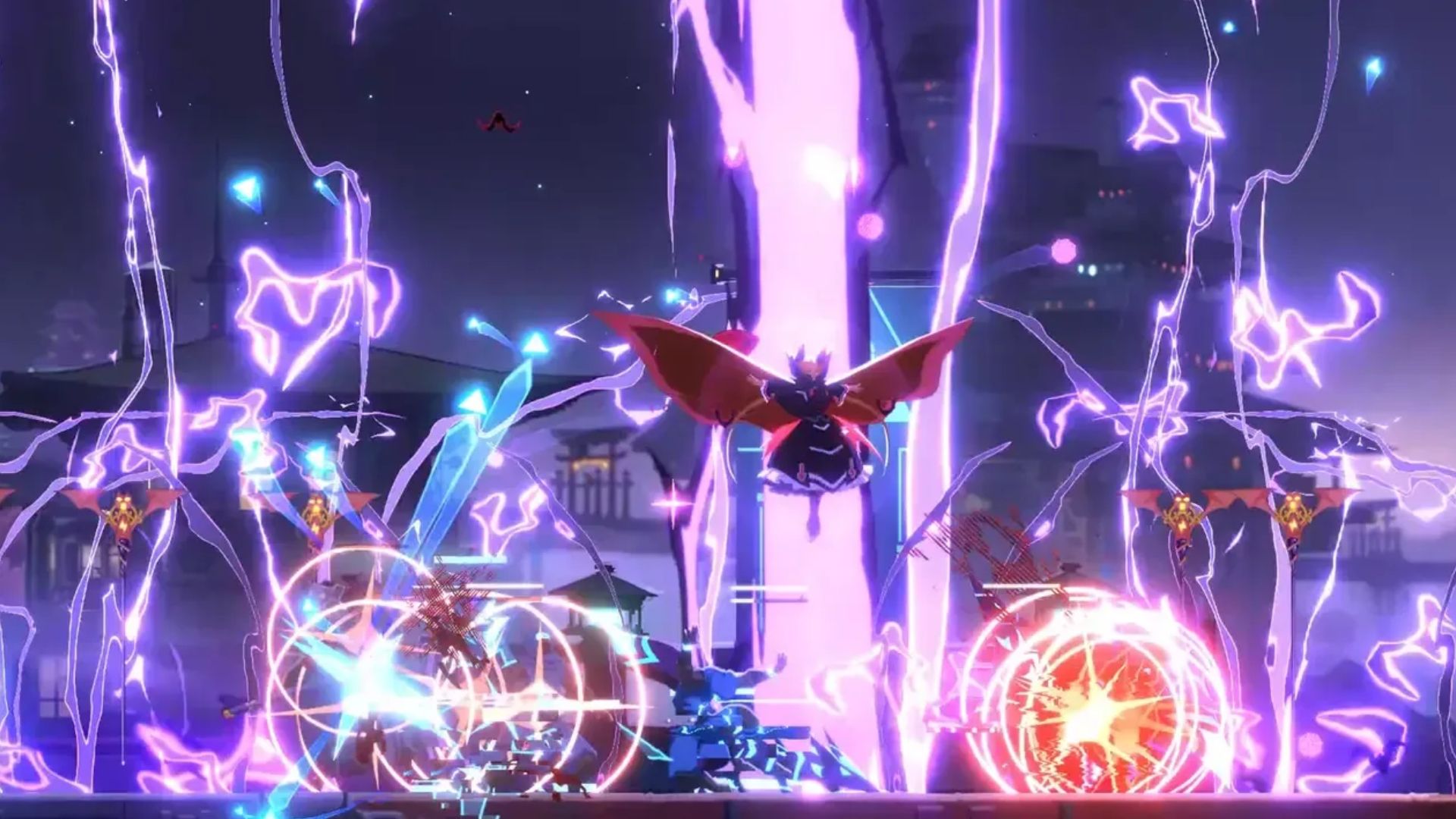 BlazBlue Entropy Effect X یاریکردن وێنەی شاشە 2D platforming