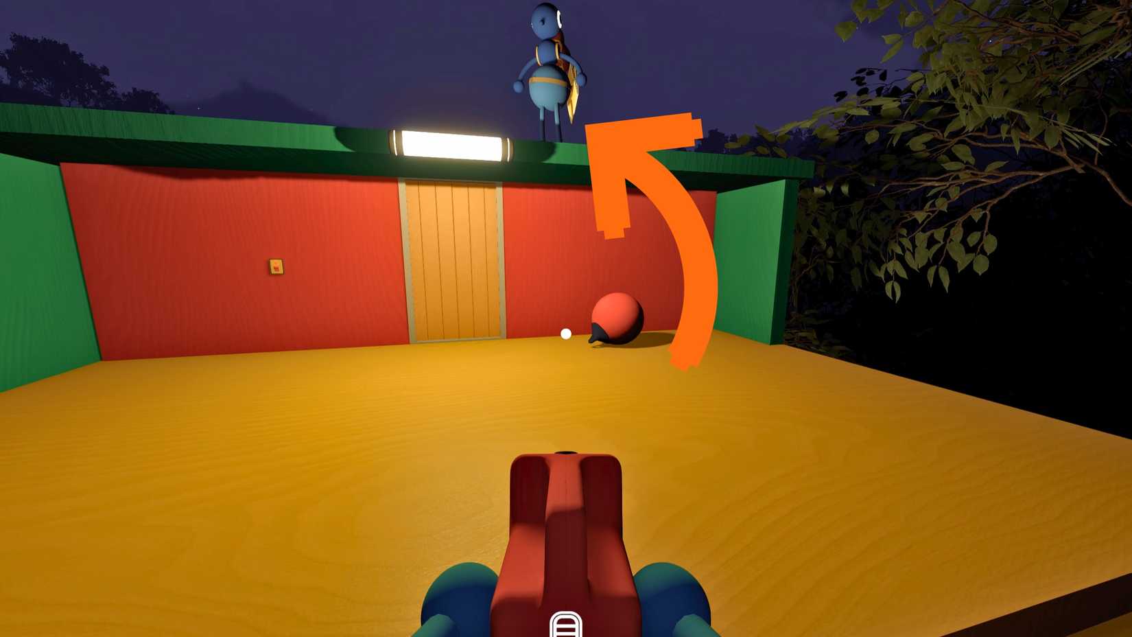 Blue Tower Obstacle Course Puzzle Big Walk (1)