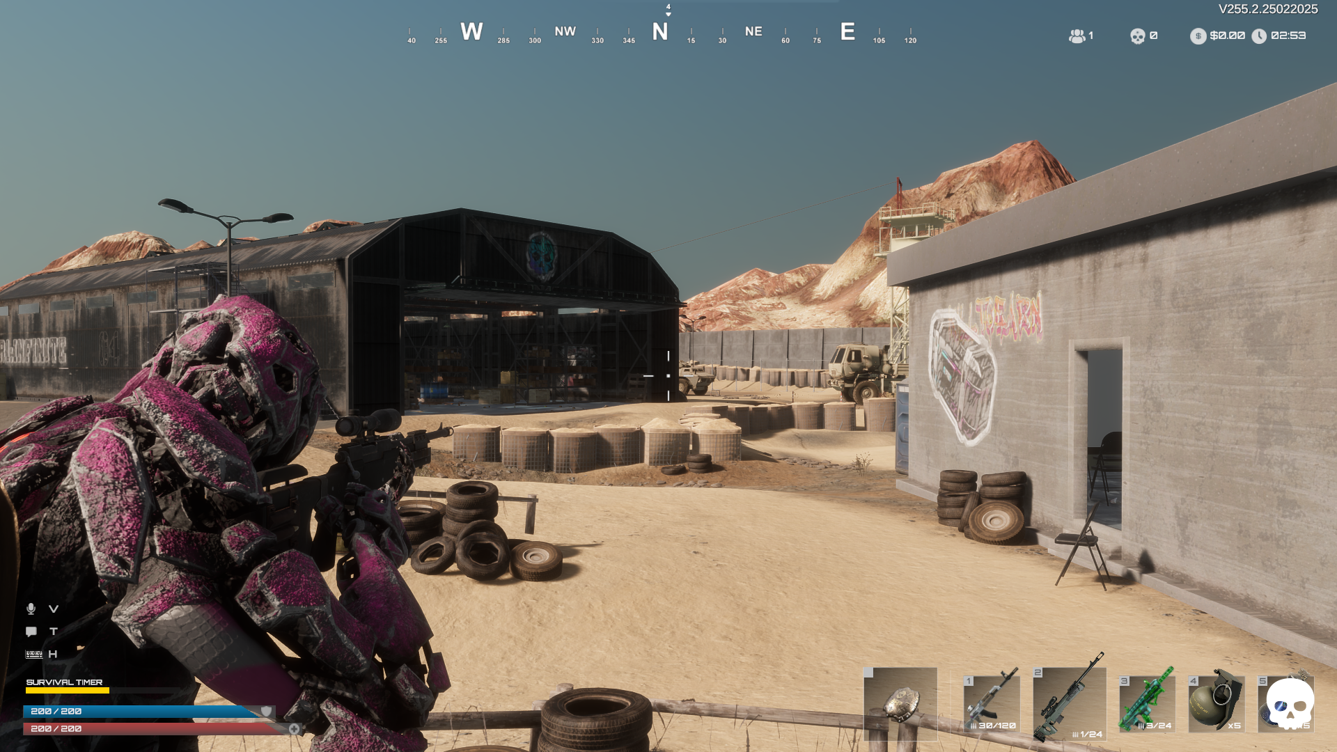 Gameplay from new shooter BR1: Infinite