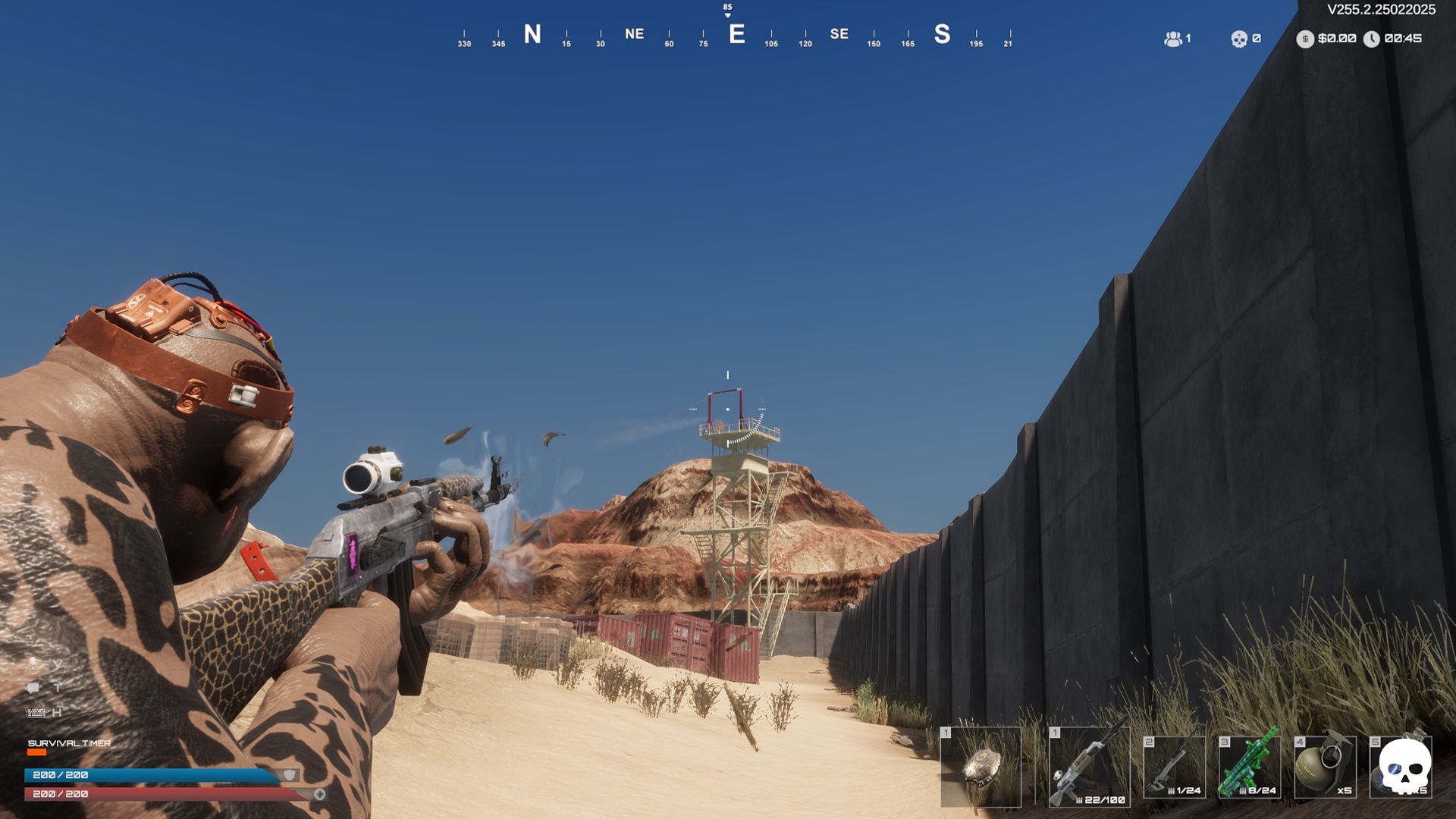Gameplay from new shooter BR1: Infinite