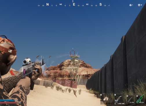 Gameplay from new shooter BR1: Infinite