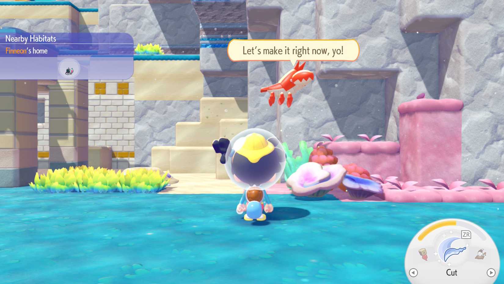 build sub with corphish pokopia
