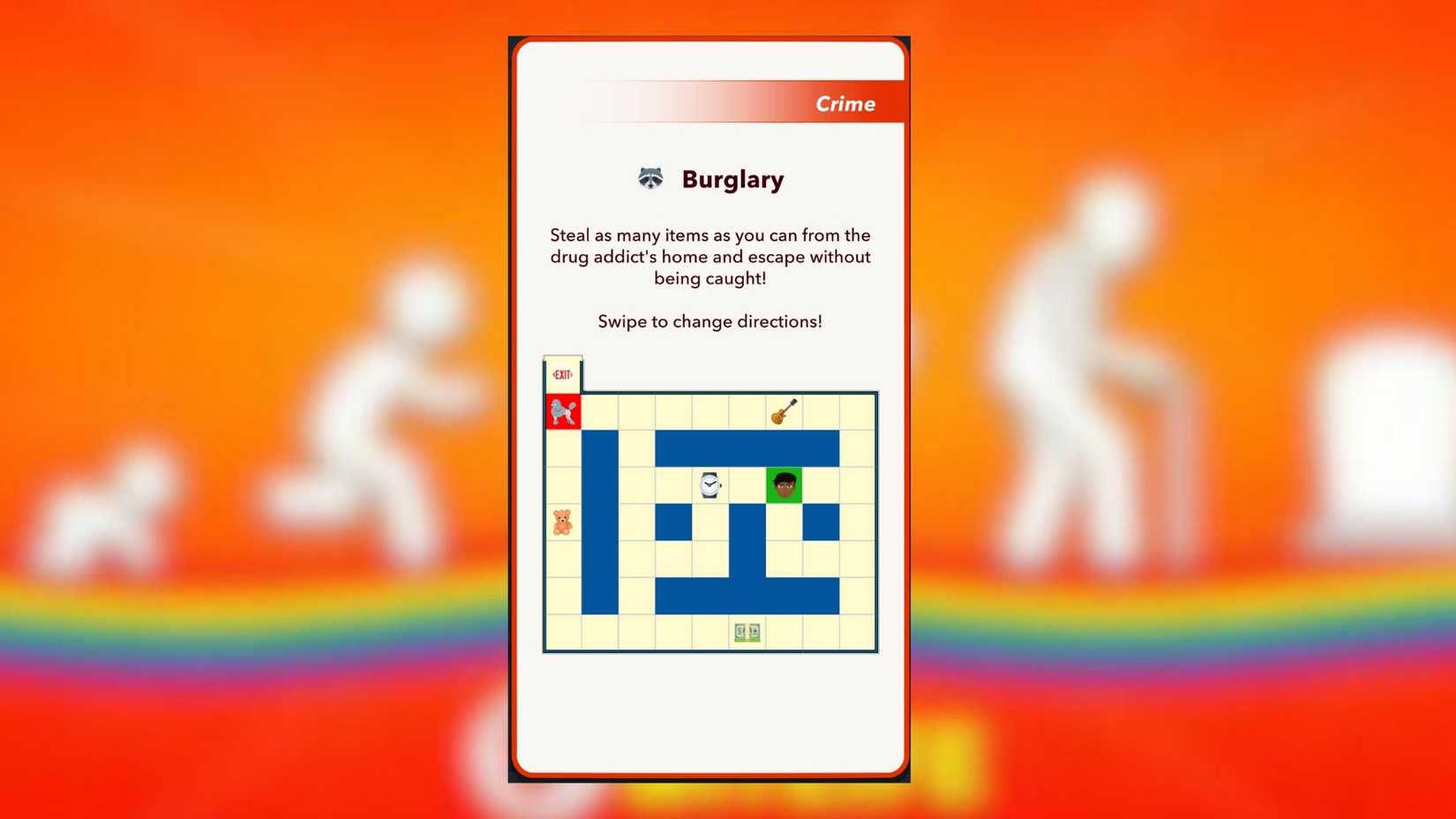 burglary in breakout star challenge bitlife