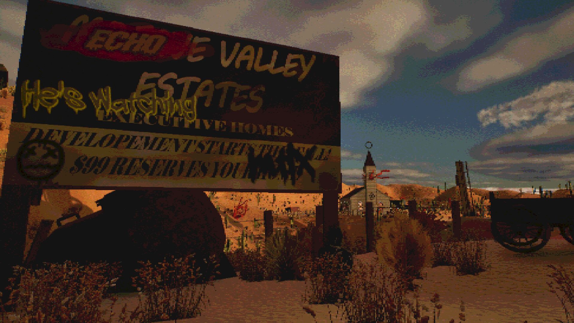 Cat Named Mojave echo valley sign