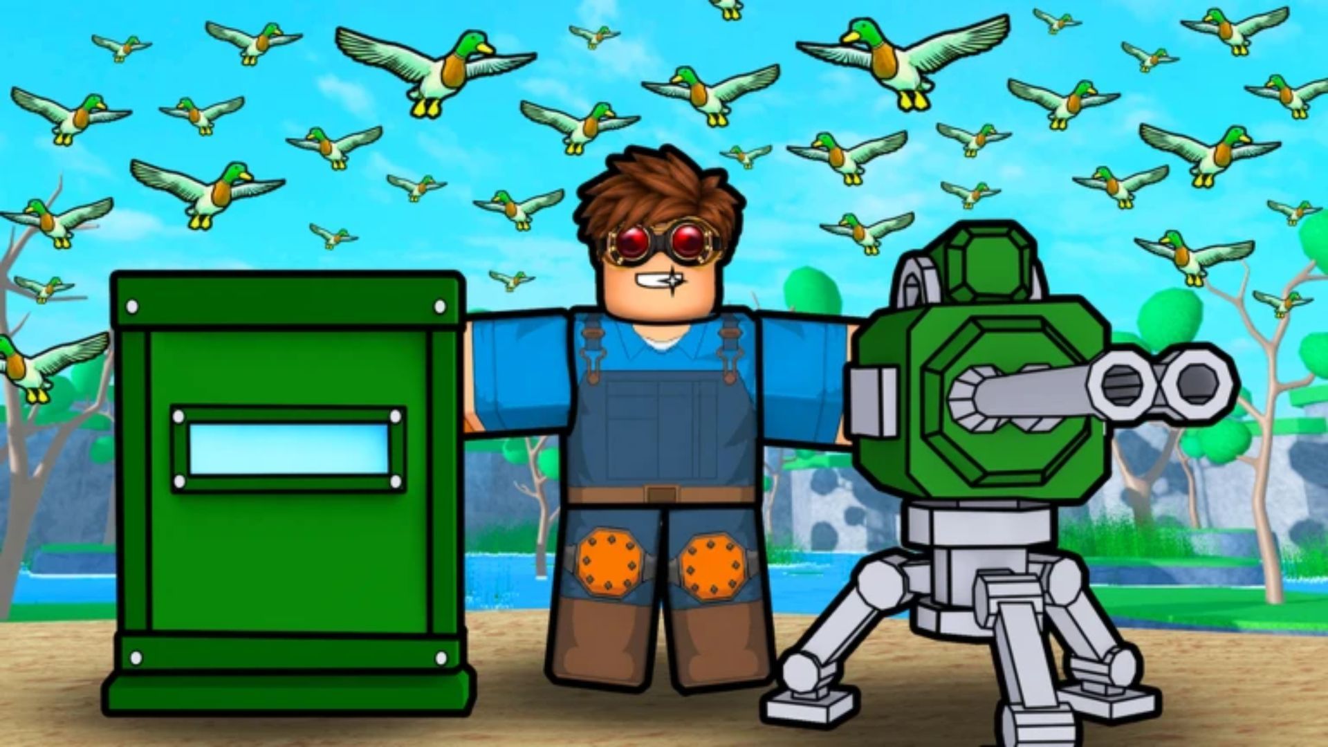 Catch 1 Billion Ducks character