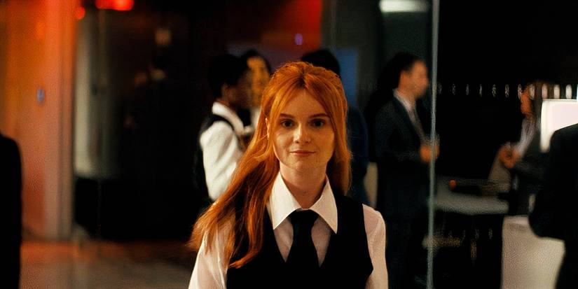 Catherine disguised as a waiter in Furious