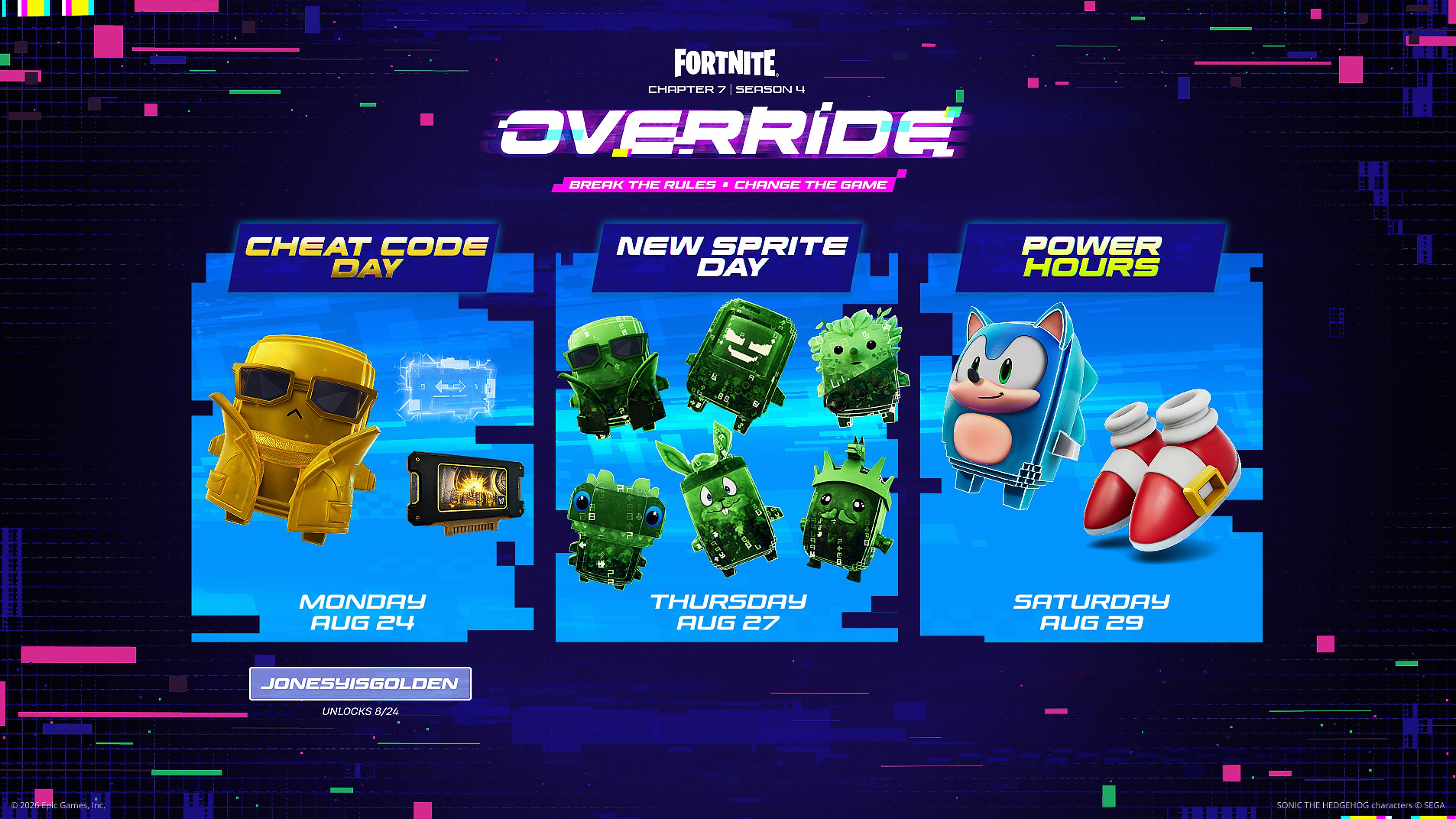 When is Fortnite Cheat Code Day? (Extra Cheat Codes & Lobby Hacks)